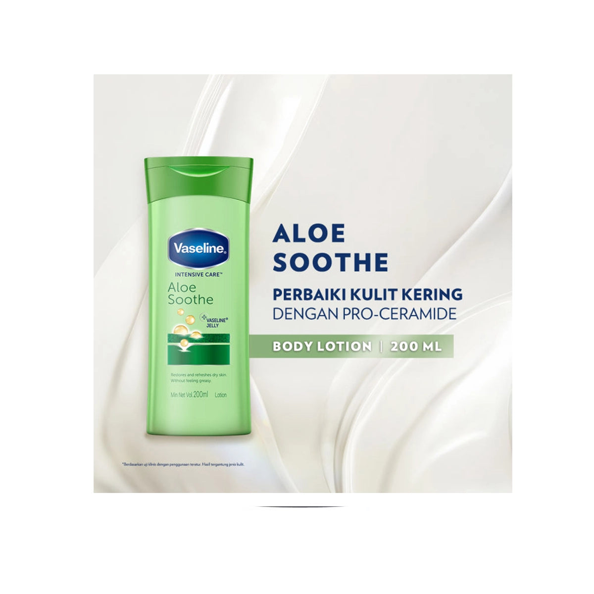 VASELINE INDO BODY LOTION 200ML ALOE SOOTHE