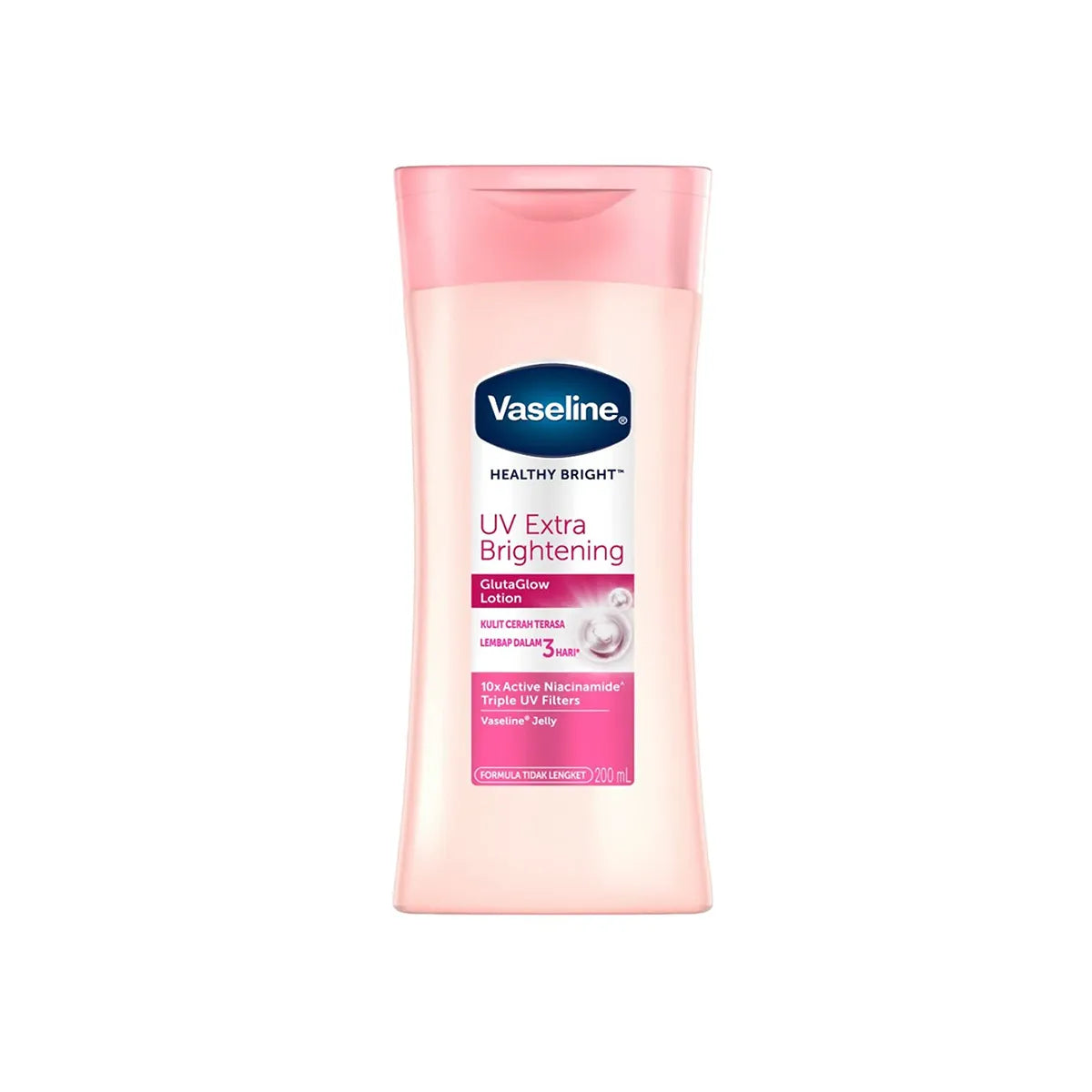 VASELINE INDO BODY LOTION 200ML HEALTHY BRIGHT EXTRA BRIGHT
