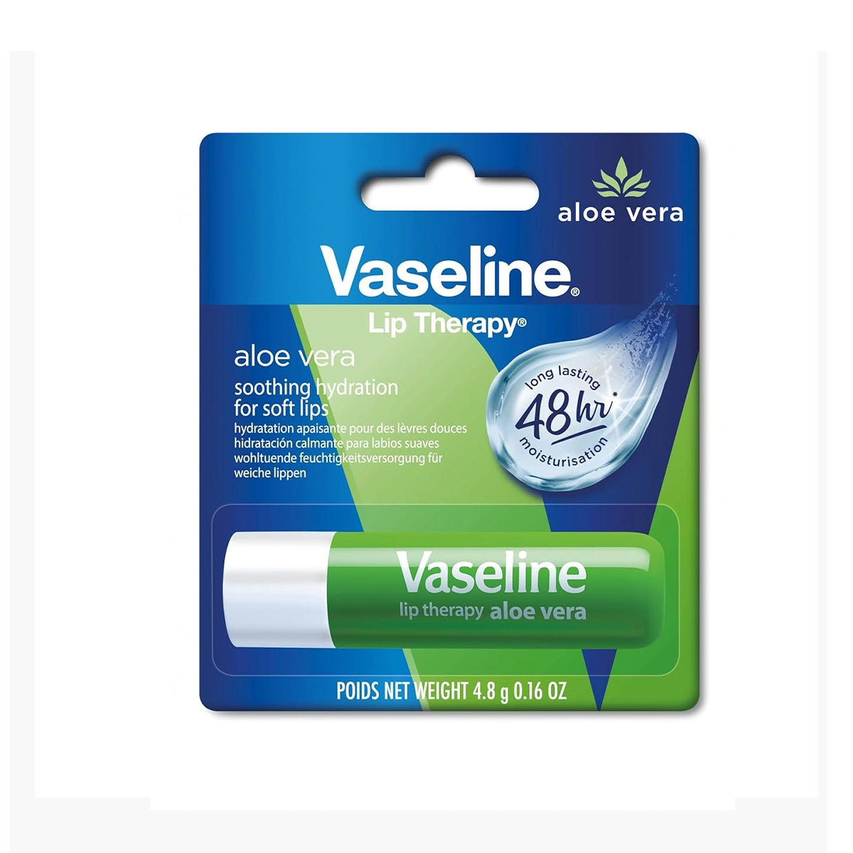 VASELINE LIP THERAPY 4.8GM ALOE VERA
