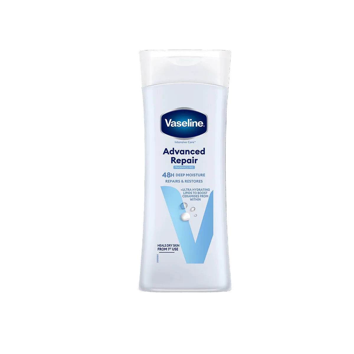 VASELINE UK BODY LOTION 200ML ADVANCED REPAIR FRAG FREE