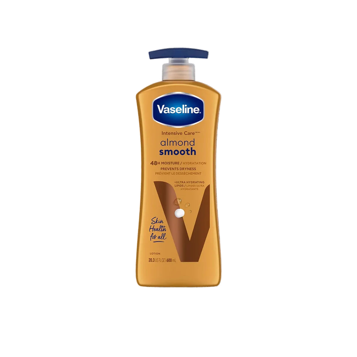 VASELINE USA BODY LOTION 600ML ALMOND SMOOTH
