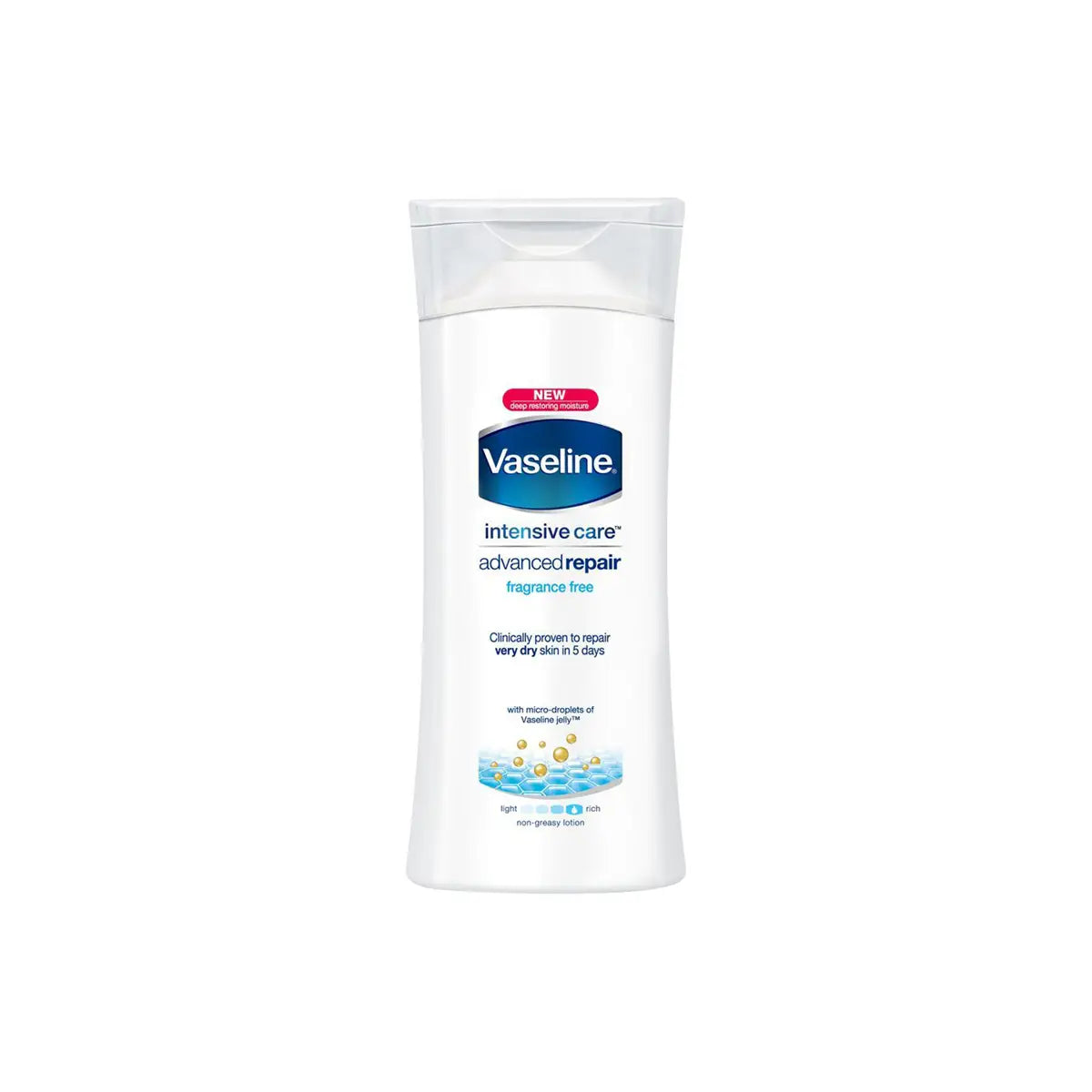 VASELINE AFRICA BODY LOTION 400ML ADVANCE REPAIR FRAG FREE