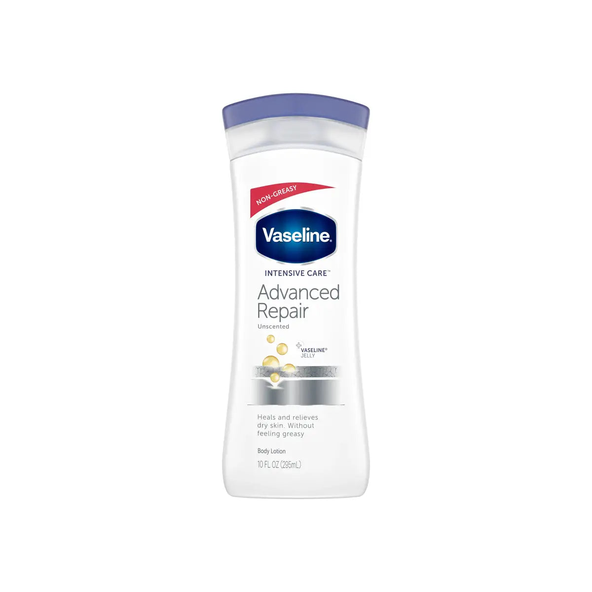 VASELINE USA BODY LOTION 295ML ADVANCED REPAIR UNSCENTED