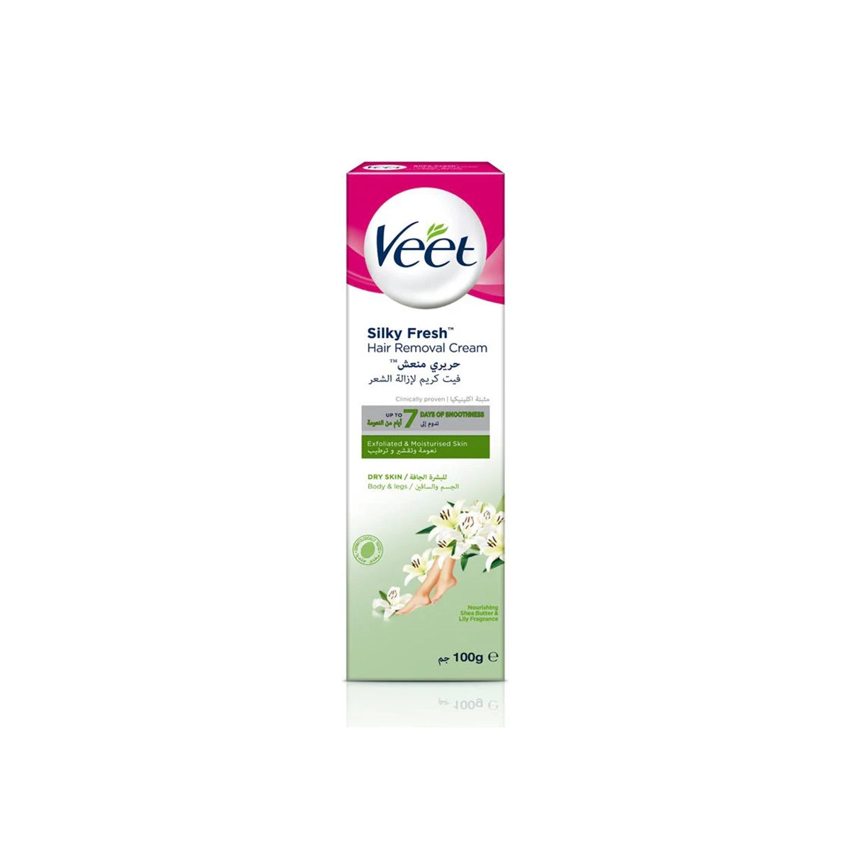 VEET UK HAIR REMOVAL CREAM 100ML DRY SKIN