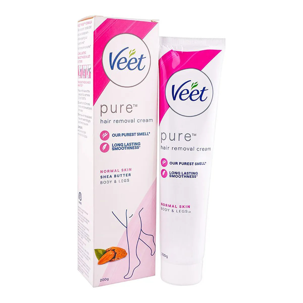 VEET PAK HAIR REMOVAL CREAM 200GM PURE NORMAL SKIN