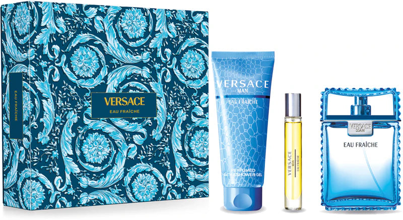 VERSACE EAU FRAICHIE MAN GIFT SET