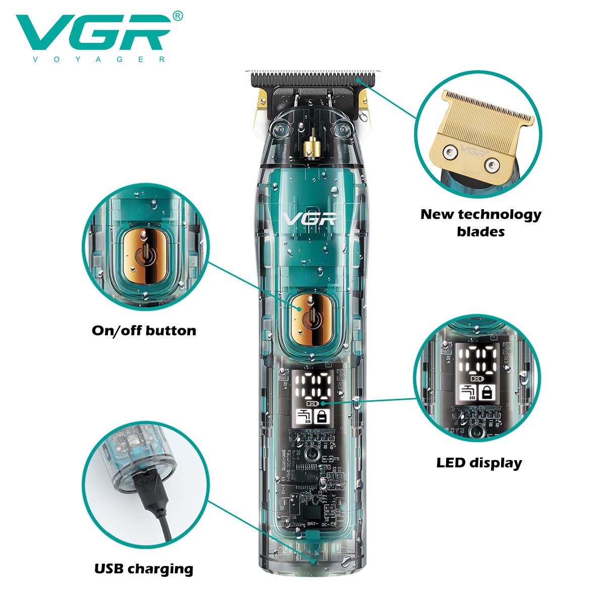 VGR HAIR TRIMMER V961