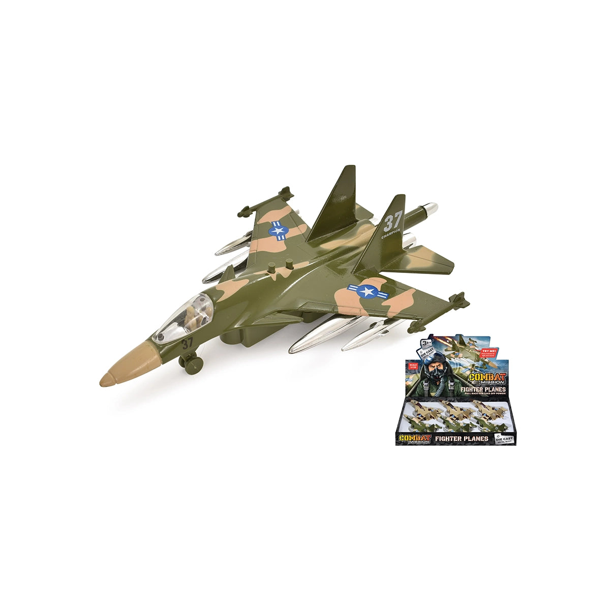 VICTORY FIGHTER PLANE MUSICAL IN BOX