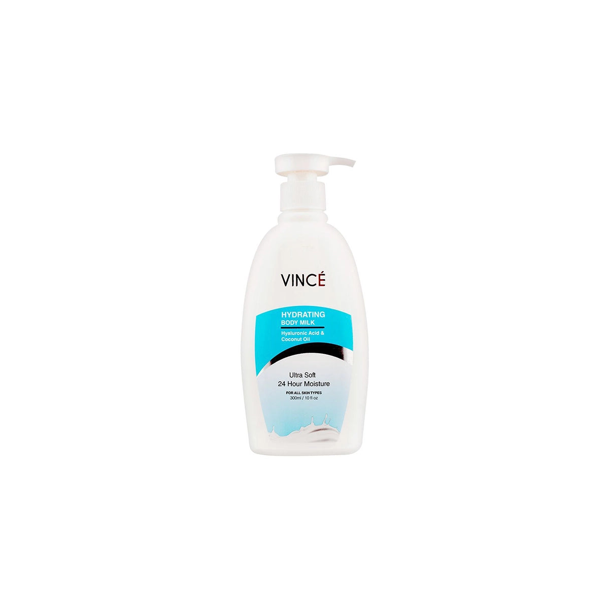 VINCE HYDRATING BODY MILK 300ML HYALURONIC ACID & COCONUTOIL