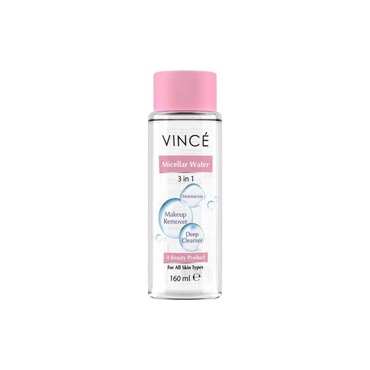 VINCE MICELLAR WATER 160ML 3 IN 1