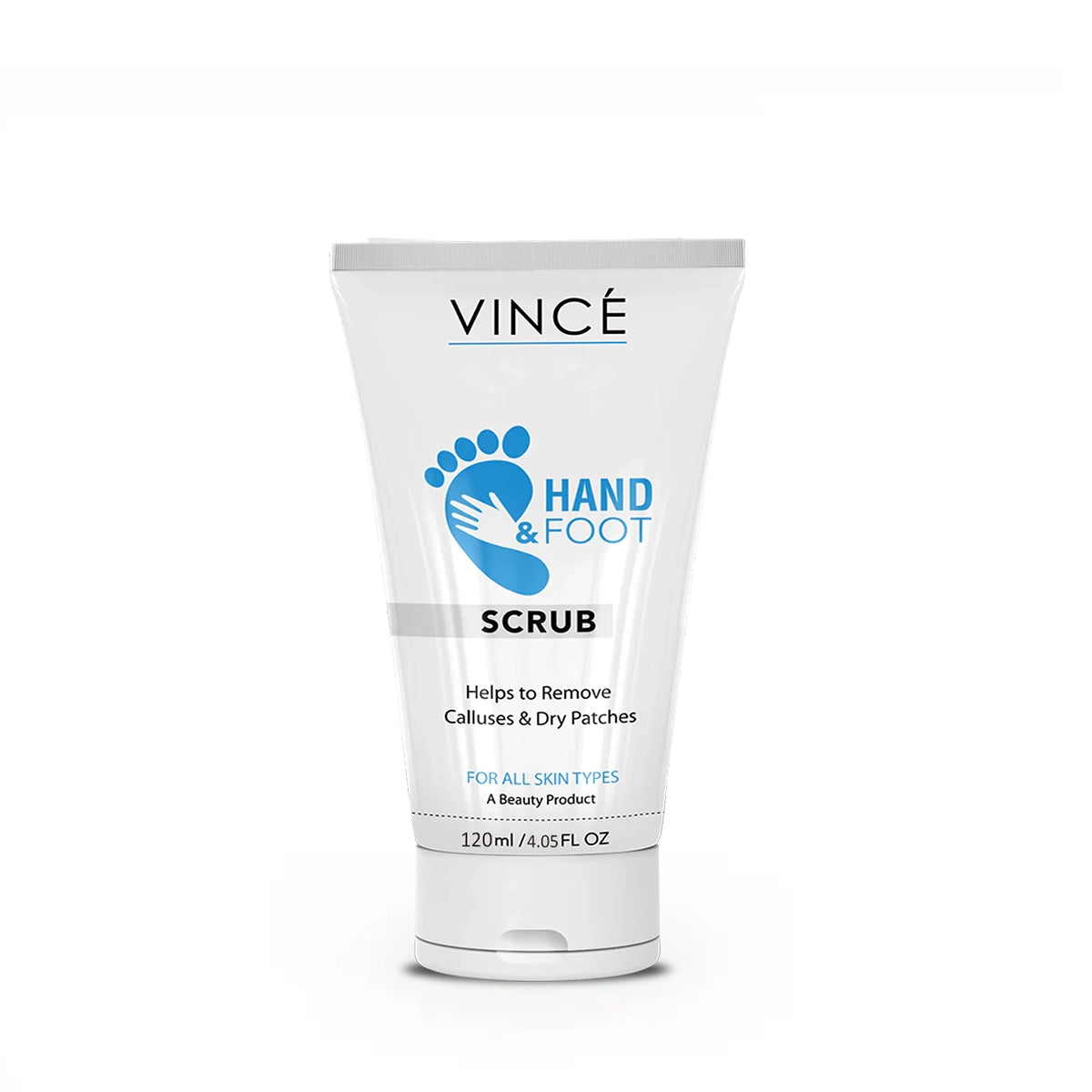 VINCE HAND & FOOT SCRUB FOR ALL SKIN TYPES 75ML