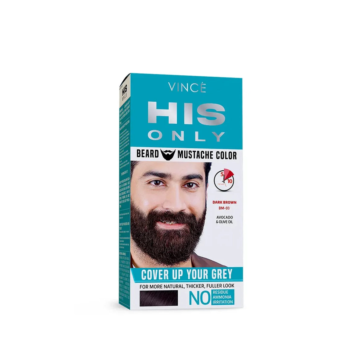 VINCE HIS ONLY BREAD MUSTACHE COLOR BM 04
