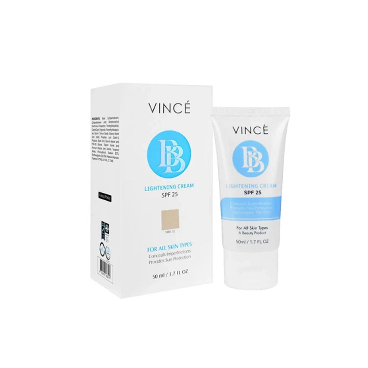 VINCE LIGHTENING BB CREAM SPF25 02 50ML