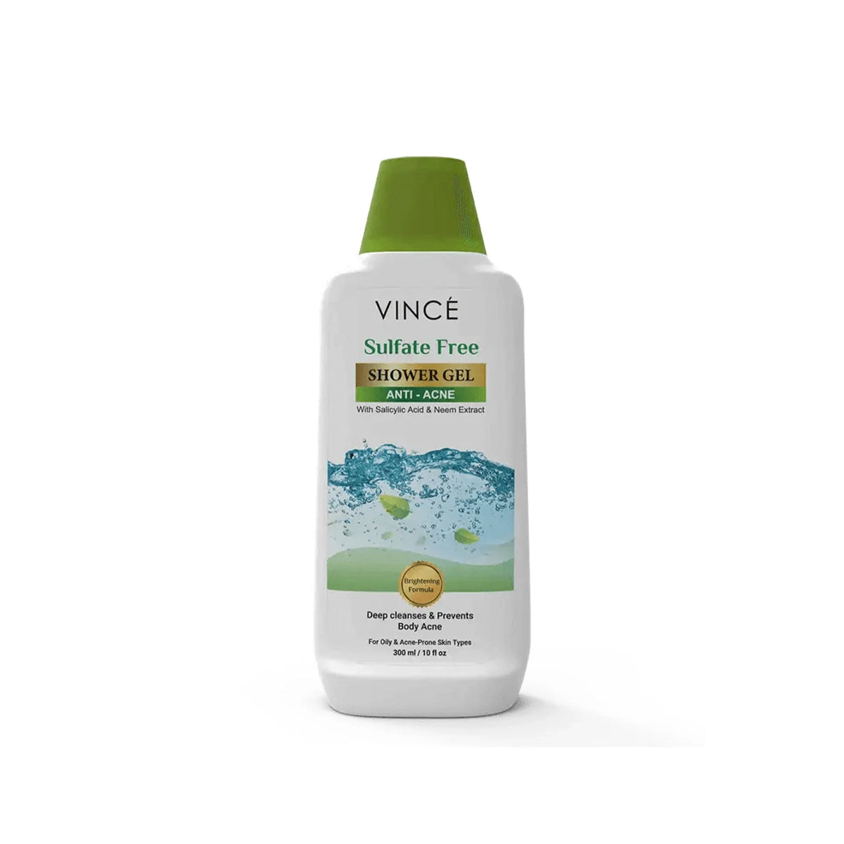 VINCE SHOWER GEL 300ML ANTI ACNE