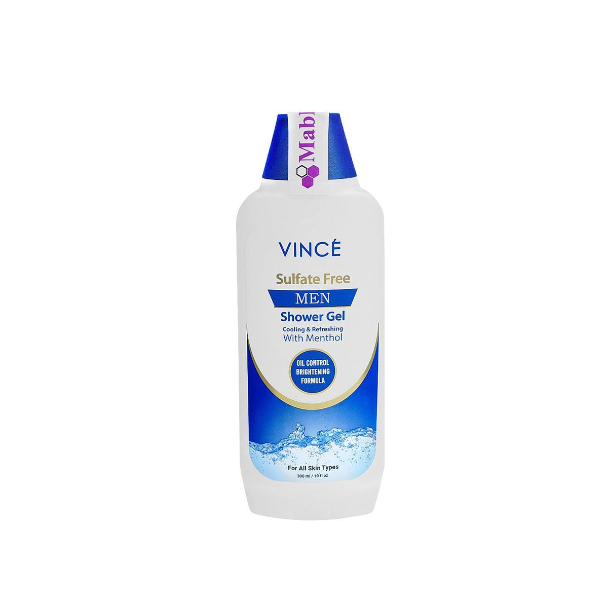 VINCE SHOWER GEL 300ML COOLING MENTHOL