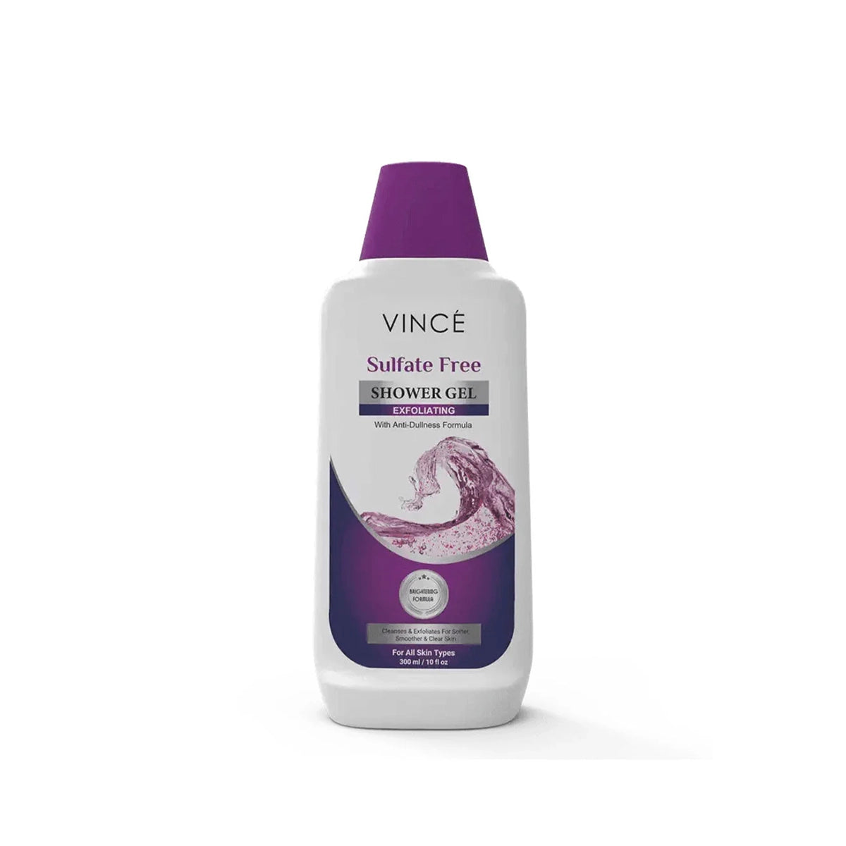 VINCE SHOWER GEL 300ML EXFOLIATING