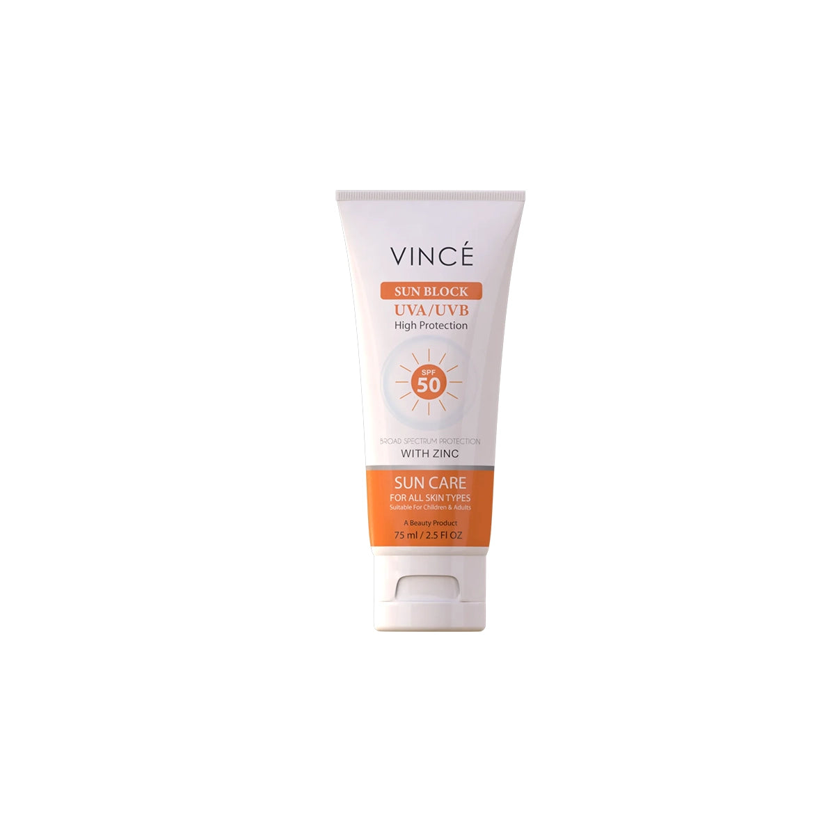 VINCE UVA & UVB PROTECTOR SPF 50 80ML
