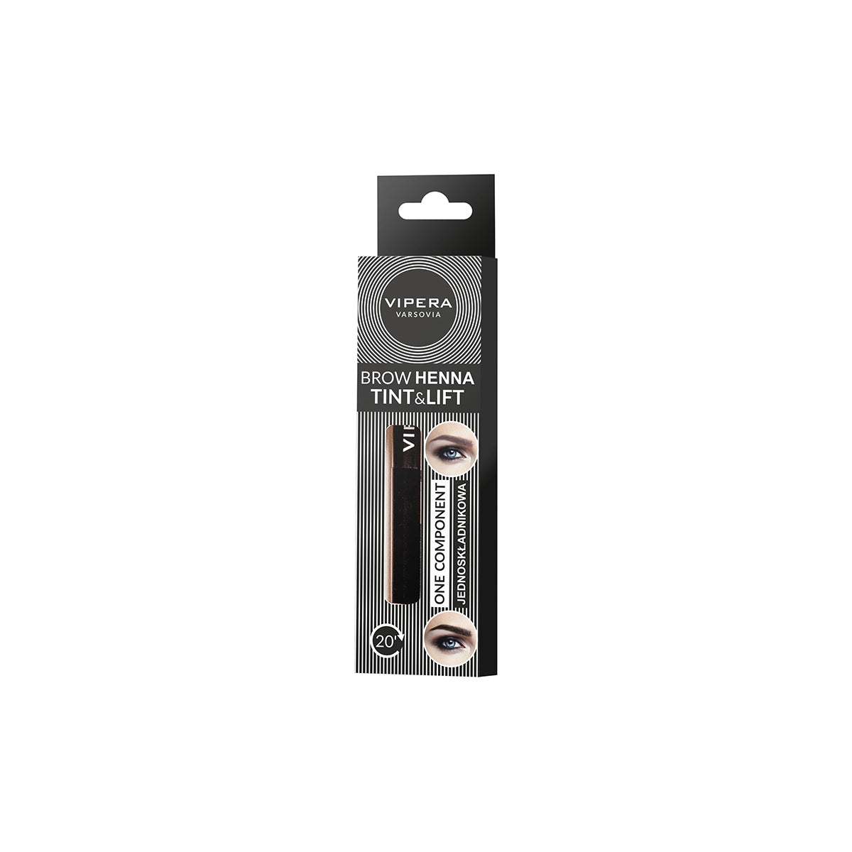 VIPERA BROW HENNA TINT & LIFT  DIM GRAPHITE