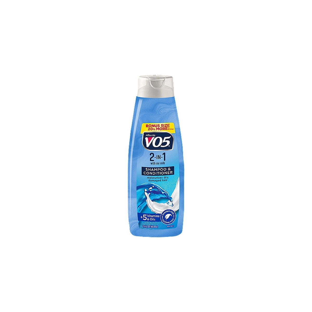 VO5 SHAMPOO&CONDITIONER 443ML 2IN1 WITH SOY MILK