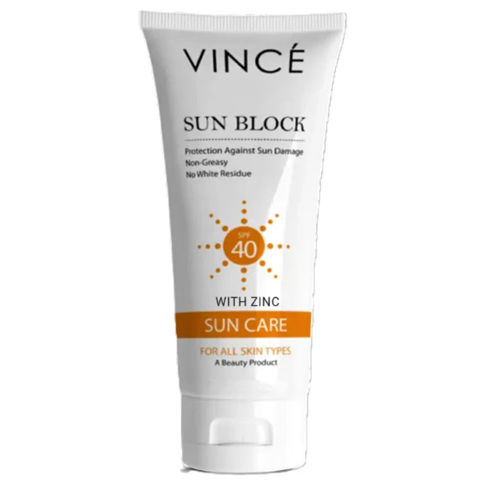 VINCE UVA & UVB PROTECTOR SPF40 80ML