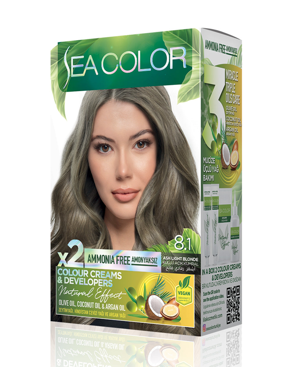 SEA COLOR AMMONIA FREE 8.1