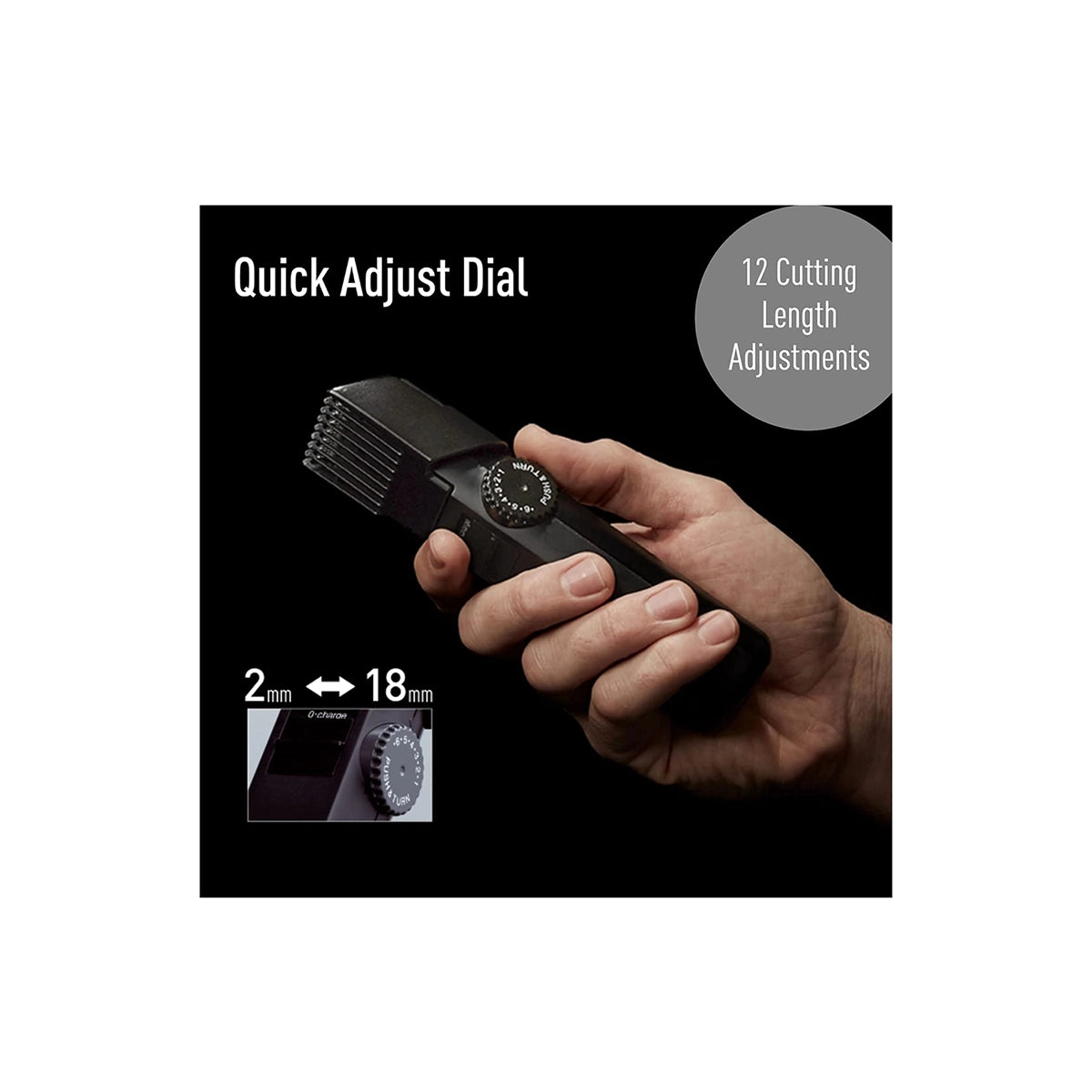 PANASONIC HAIR TRIMMER ER2051K...