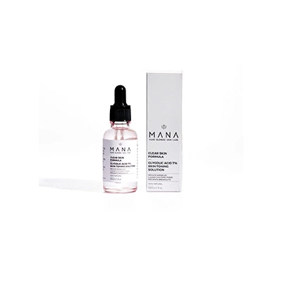 MANA CLEAR SKIN FORMULA GLYCOLIC ACID 7 SKIN TONING SOLUTION