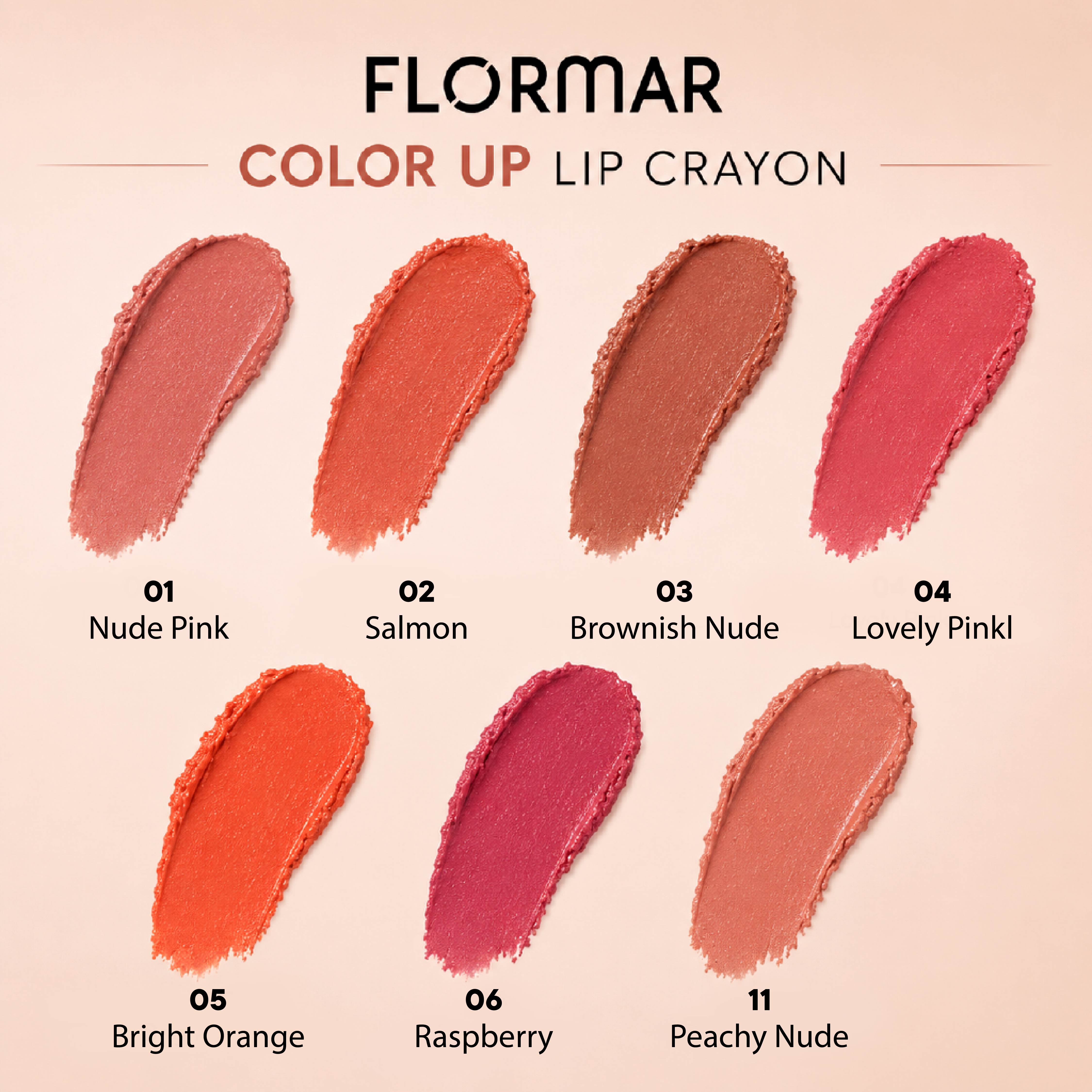 FLORMAR LIP CRAYON COLOR UP