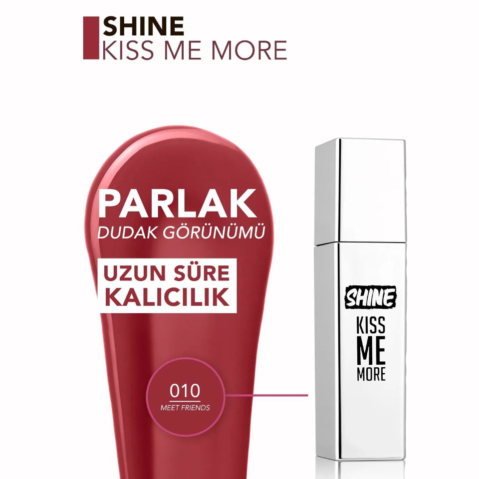FLORMAR LIPSTICK SHINE KISS ME MORE
