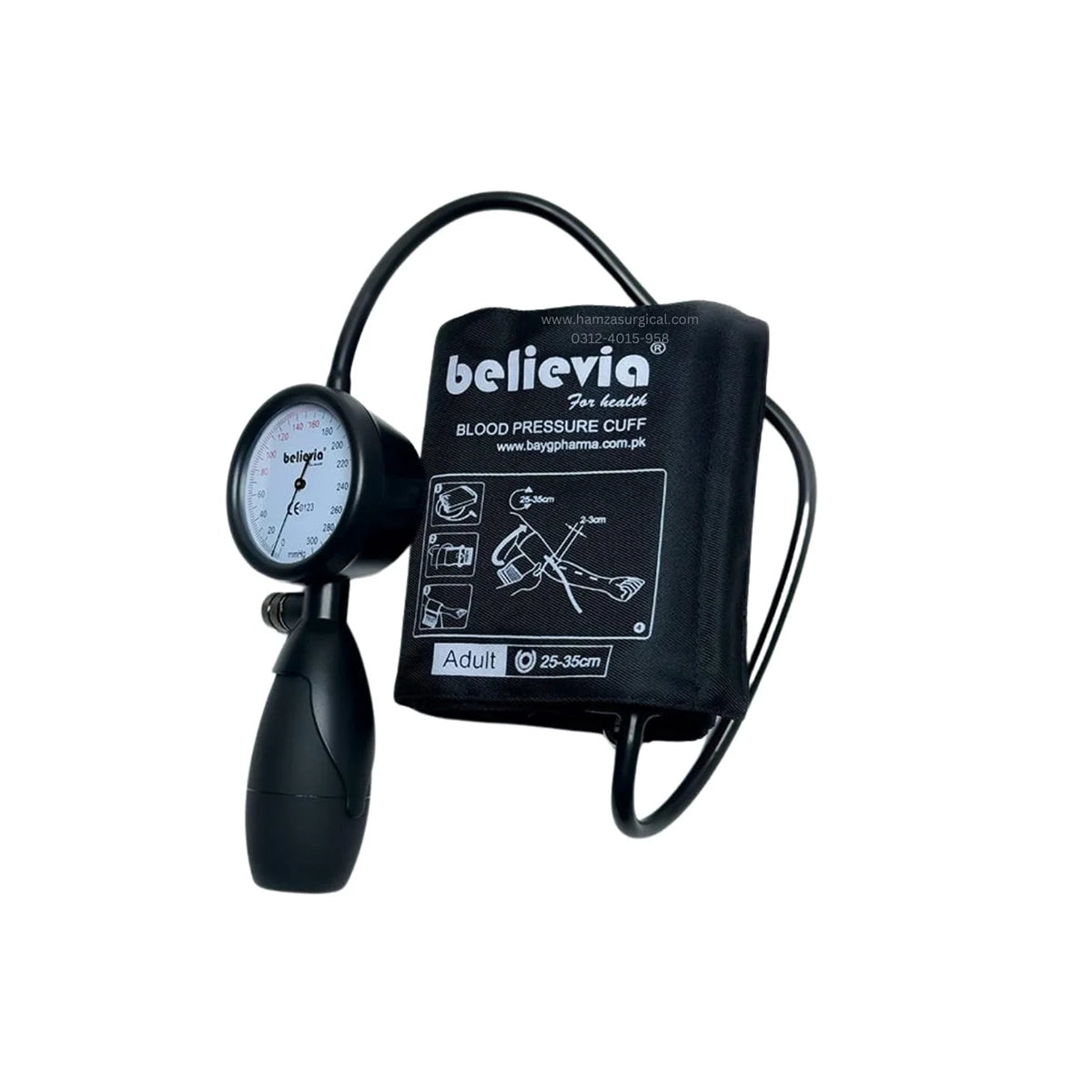 BELIEVIA BP APP AN02 PALM TYPE ANEROID