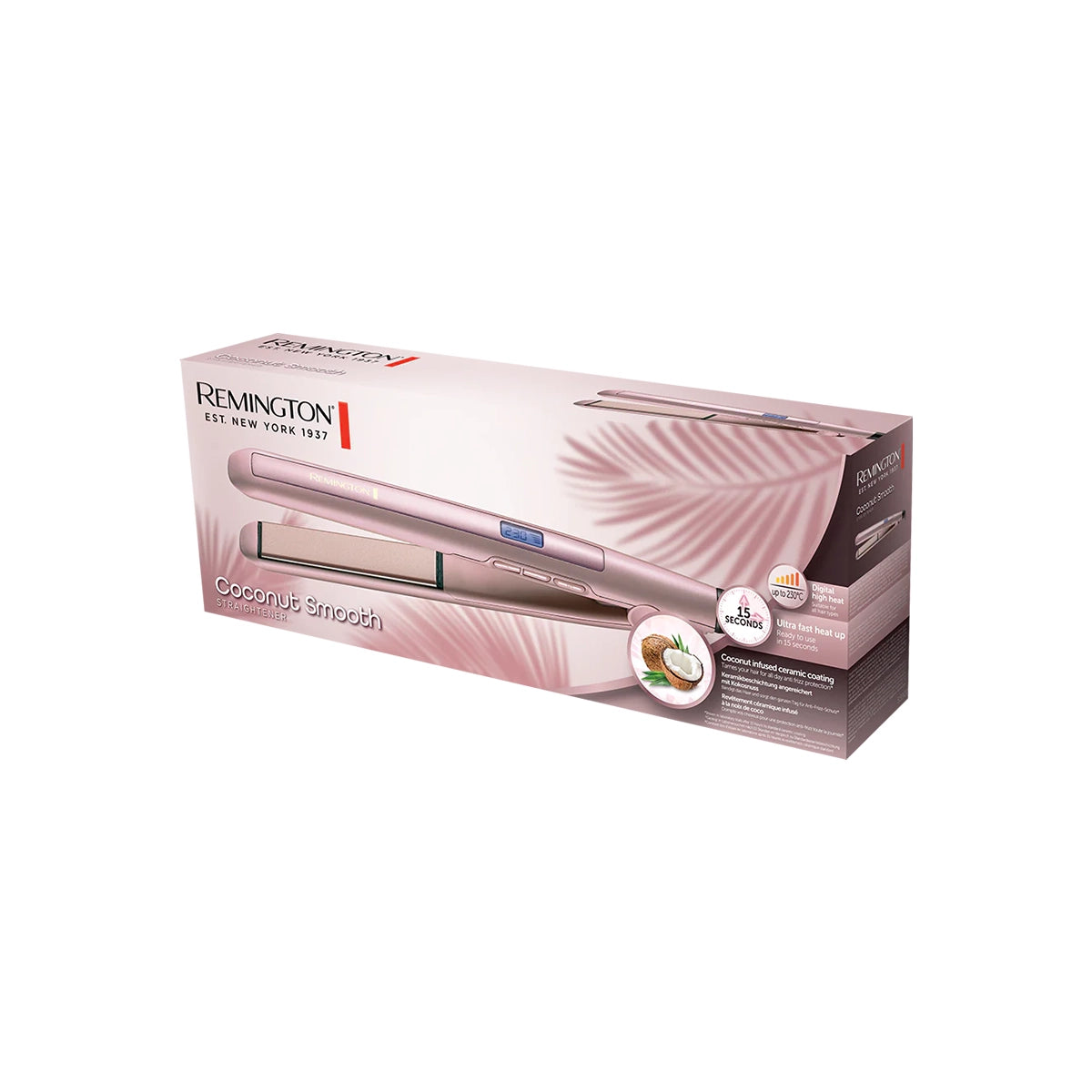 REMINGTON HAIR STRAIGHTNER S5901 COCONUT SMOOTH