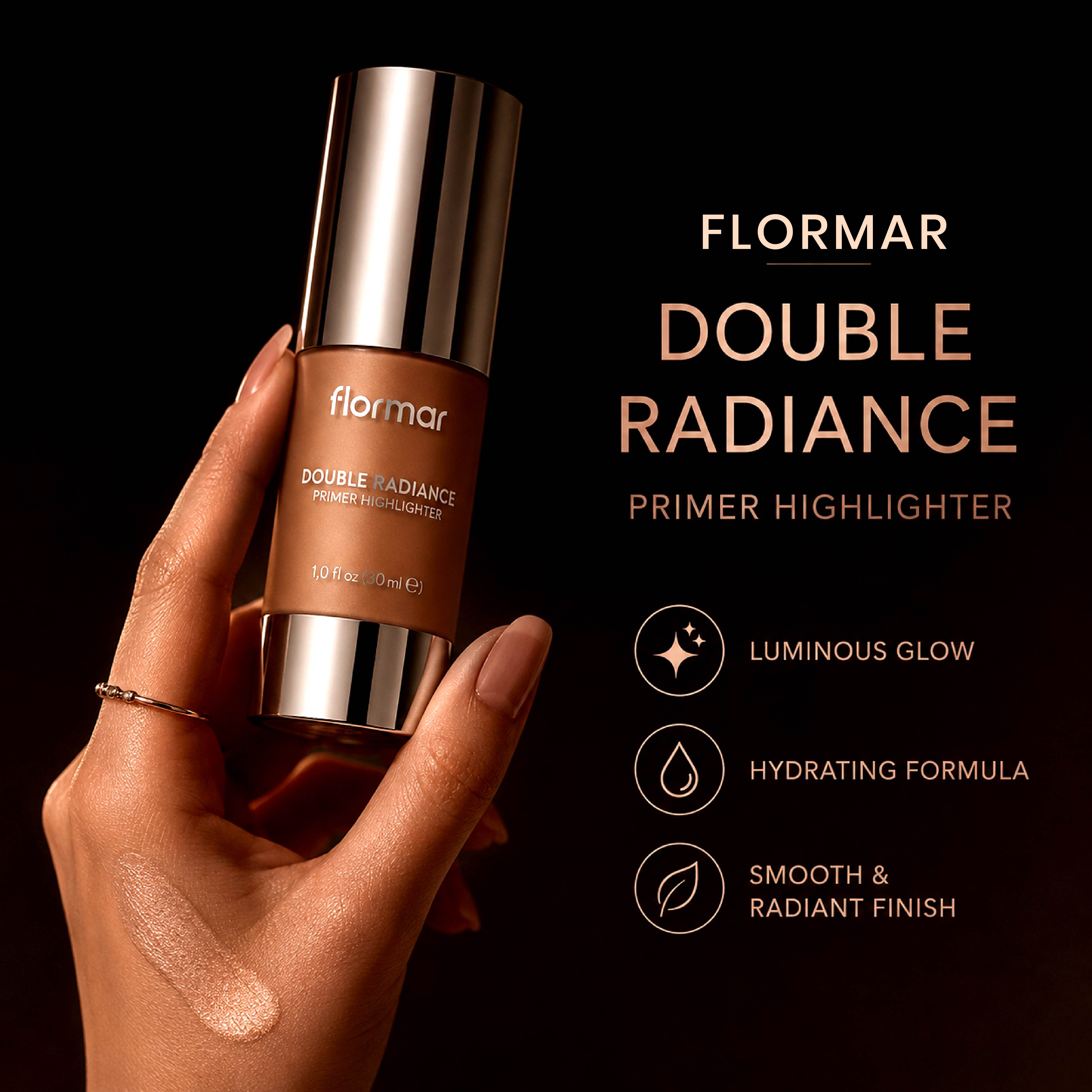 FLORMAR HIGHLIGHTER PRIMER DOUBLE RADIANCE