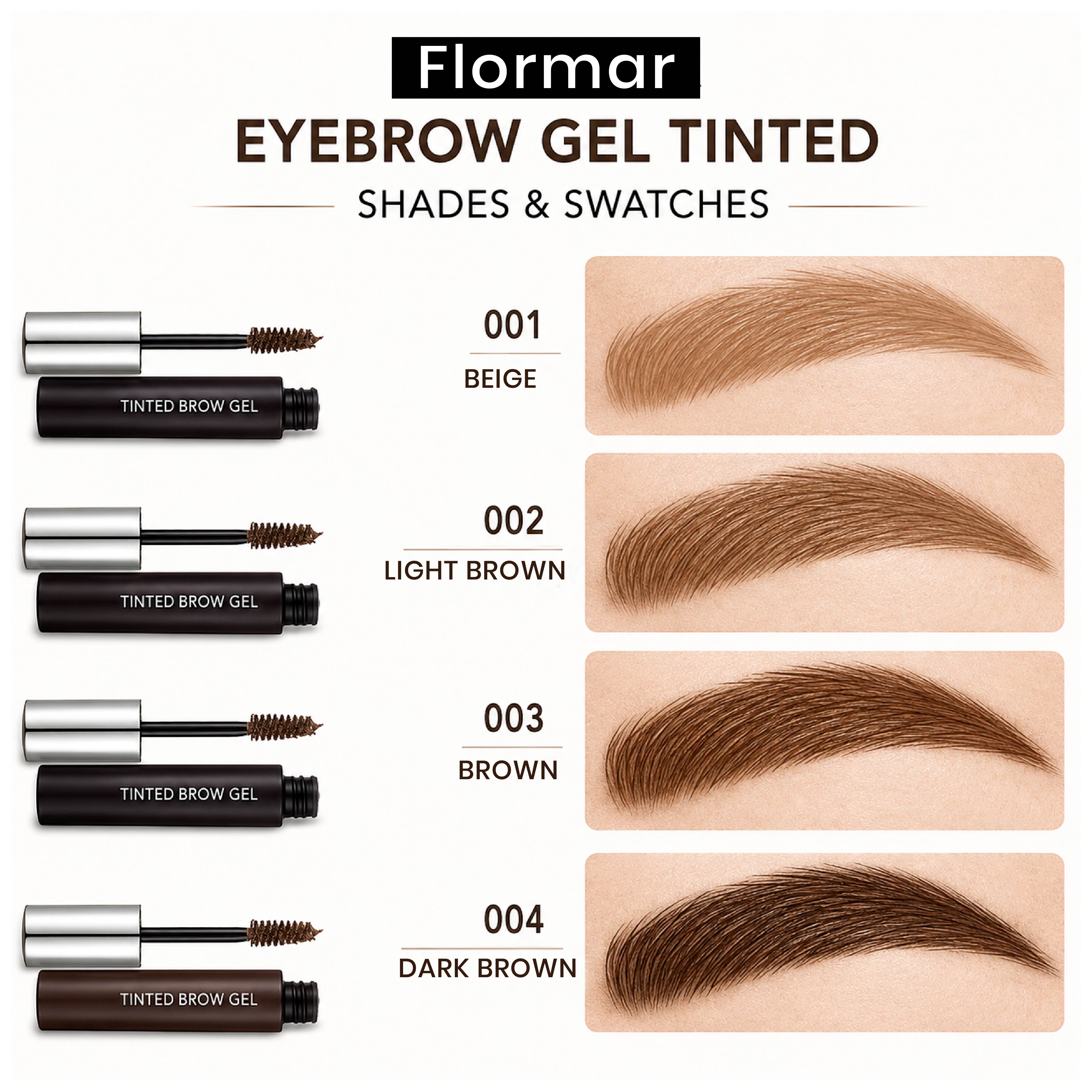 FLORMAR EYEBROW GEL TINTED