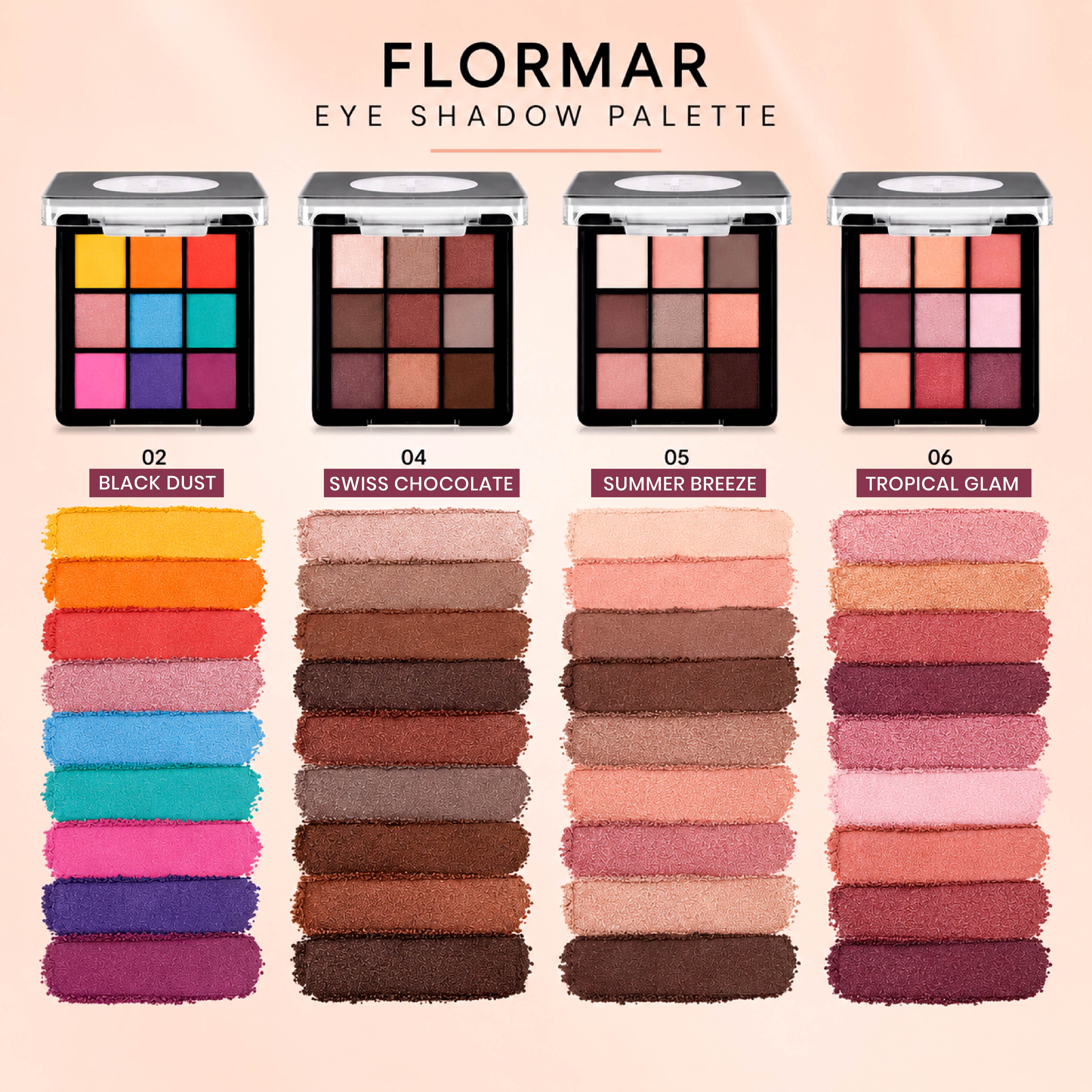 FLORMAR EYE SHADOW PALETTE