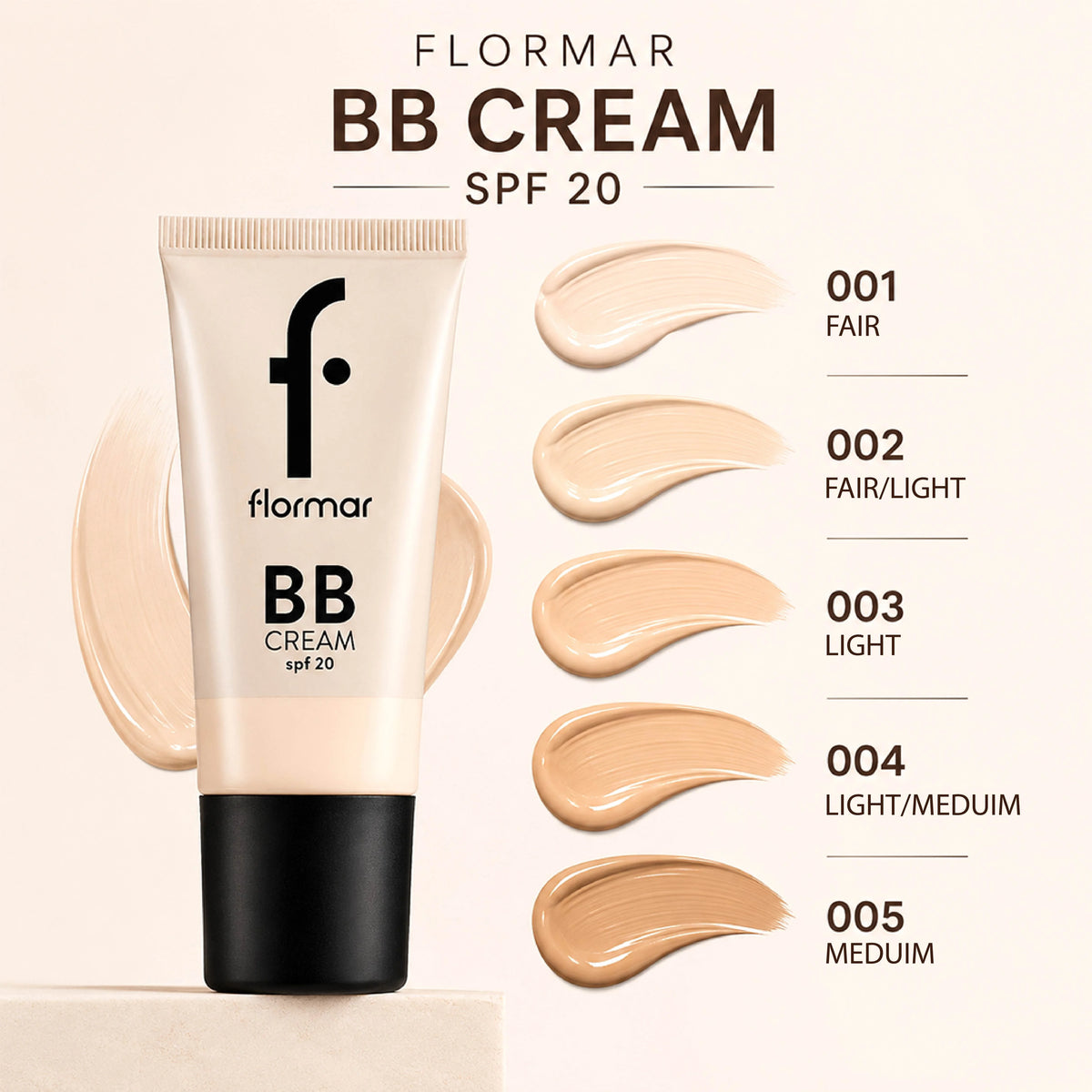 Flormar BB Cream SPF 20