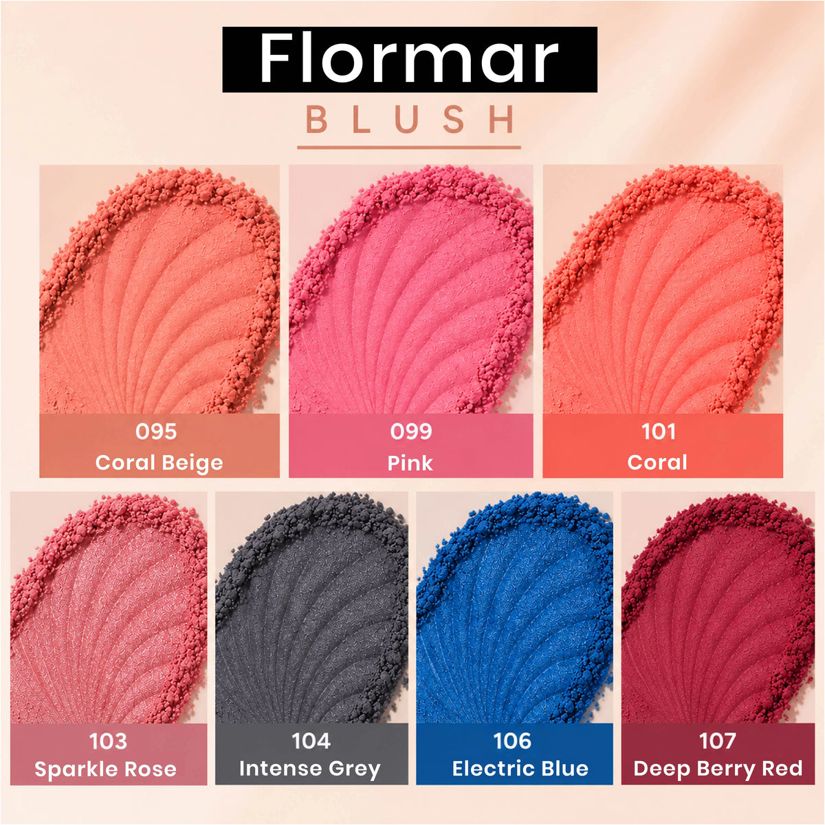 Flormar Blush 080 cheek makeup cosmetic product