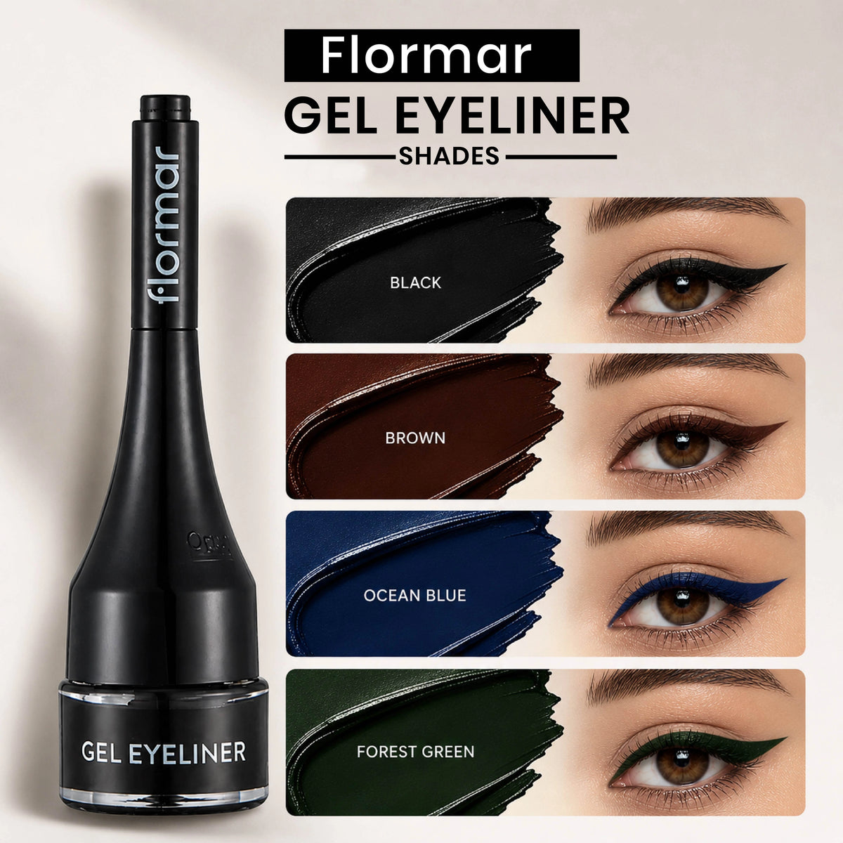 Flormar Gel Eyeliner
