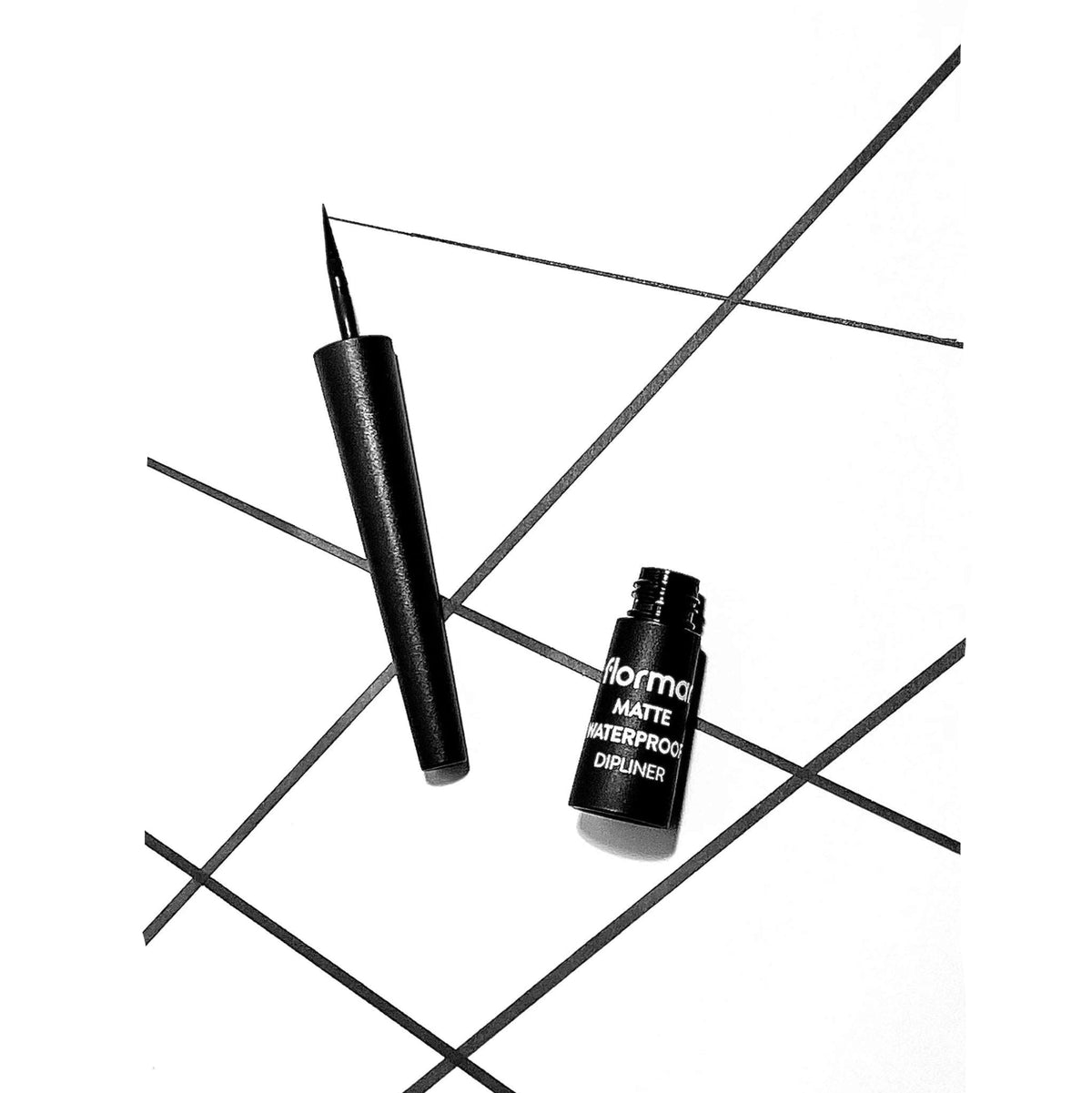 Flormar Waterproof Matte Black Eyeliner