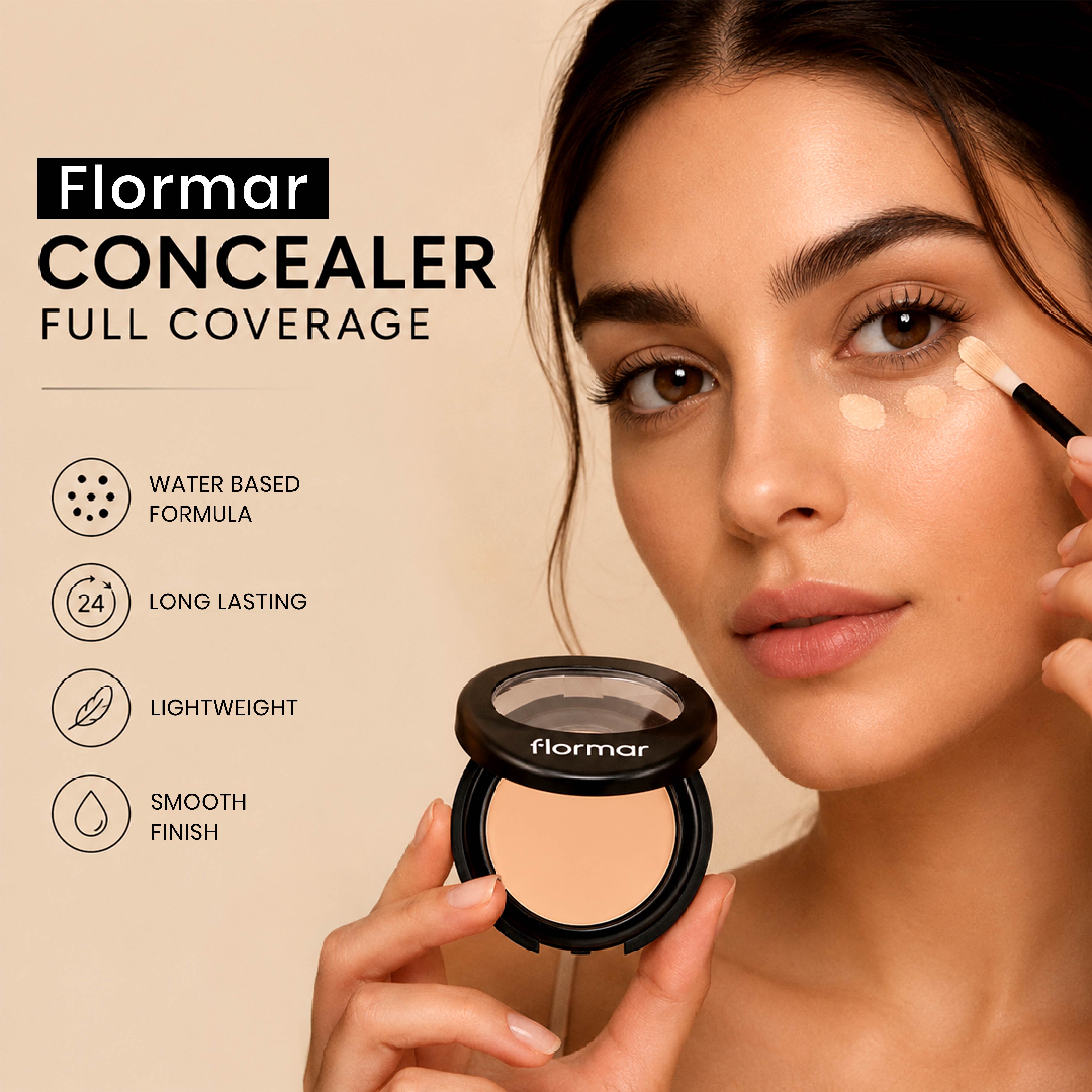 FLORMAR CONCEALER FULL COVERAGE