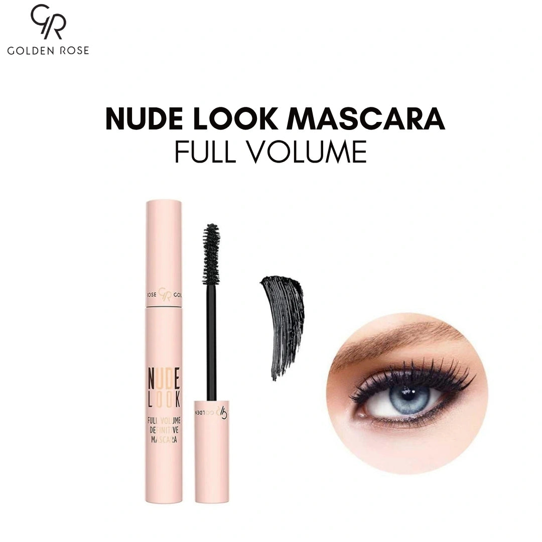Golden Rose Nude Look Mascara Deep Black 9ml