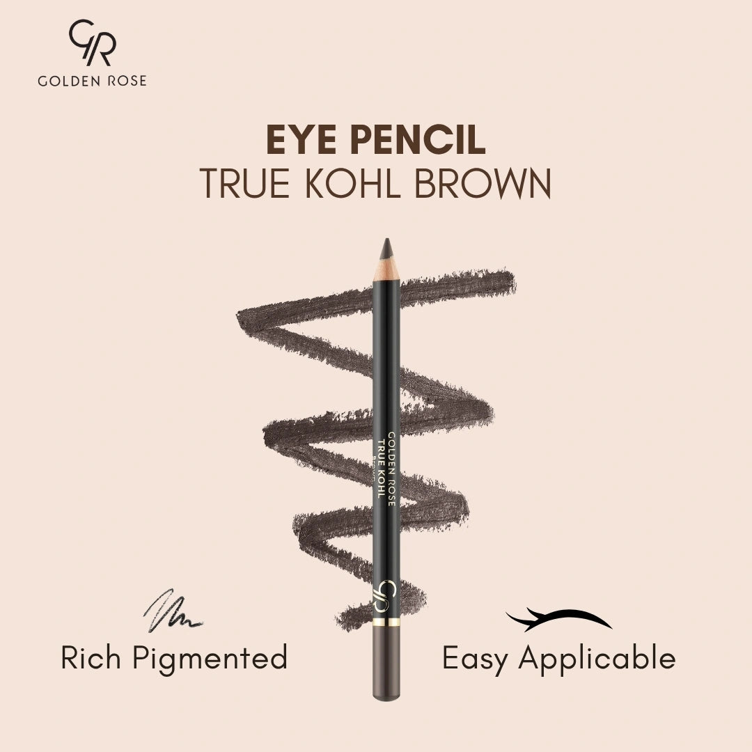 Golden Rose True Kohl Brown Eyeliner