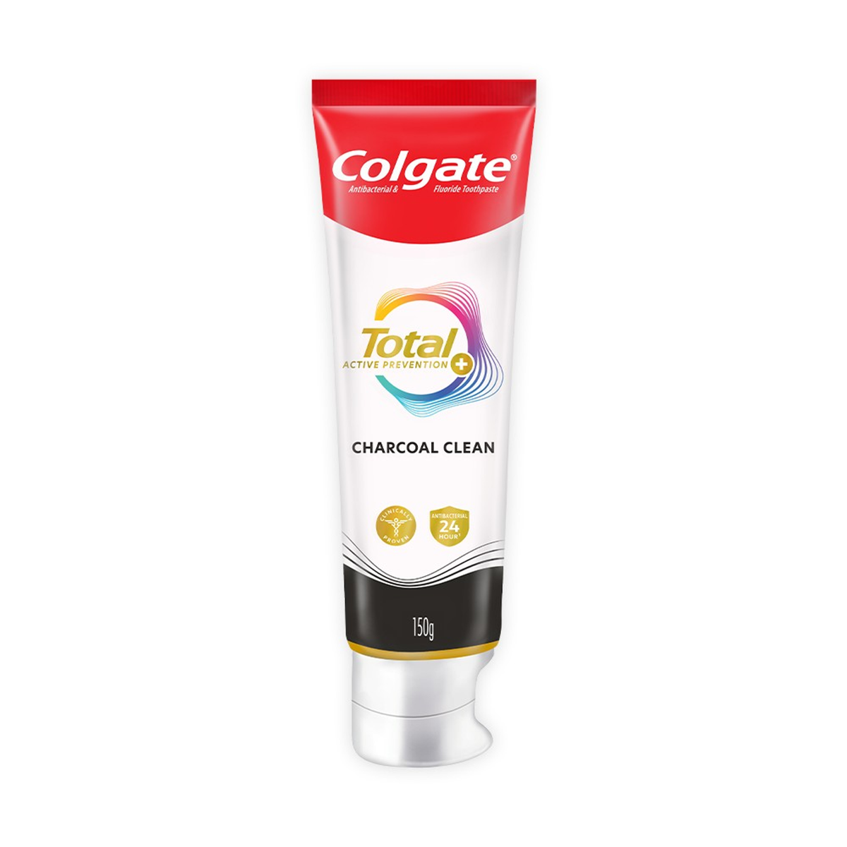 COLGATE MALAYSIA TOOTH PASTE 110GM TOTAL CHARCOAL CLEAN