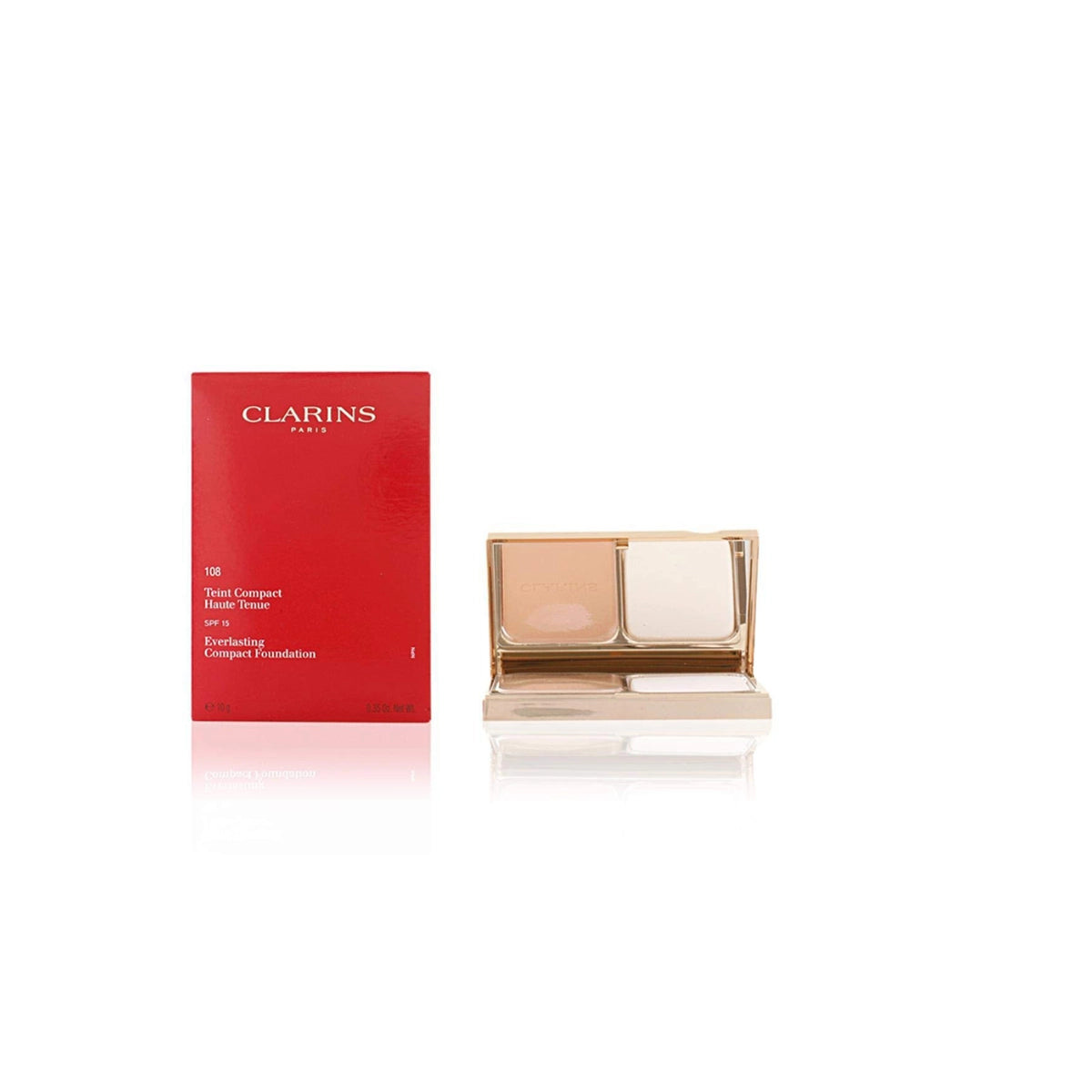 CLARINS EVERLASTING COMPACT FOUNDATION 108
