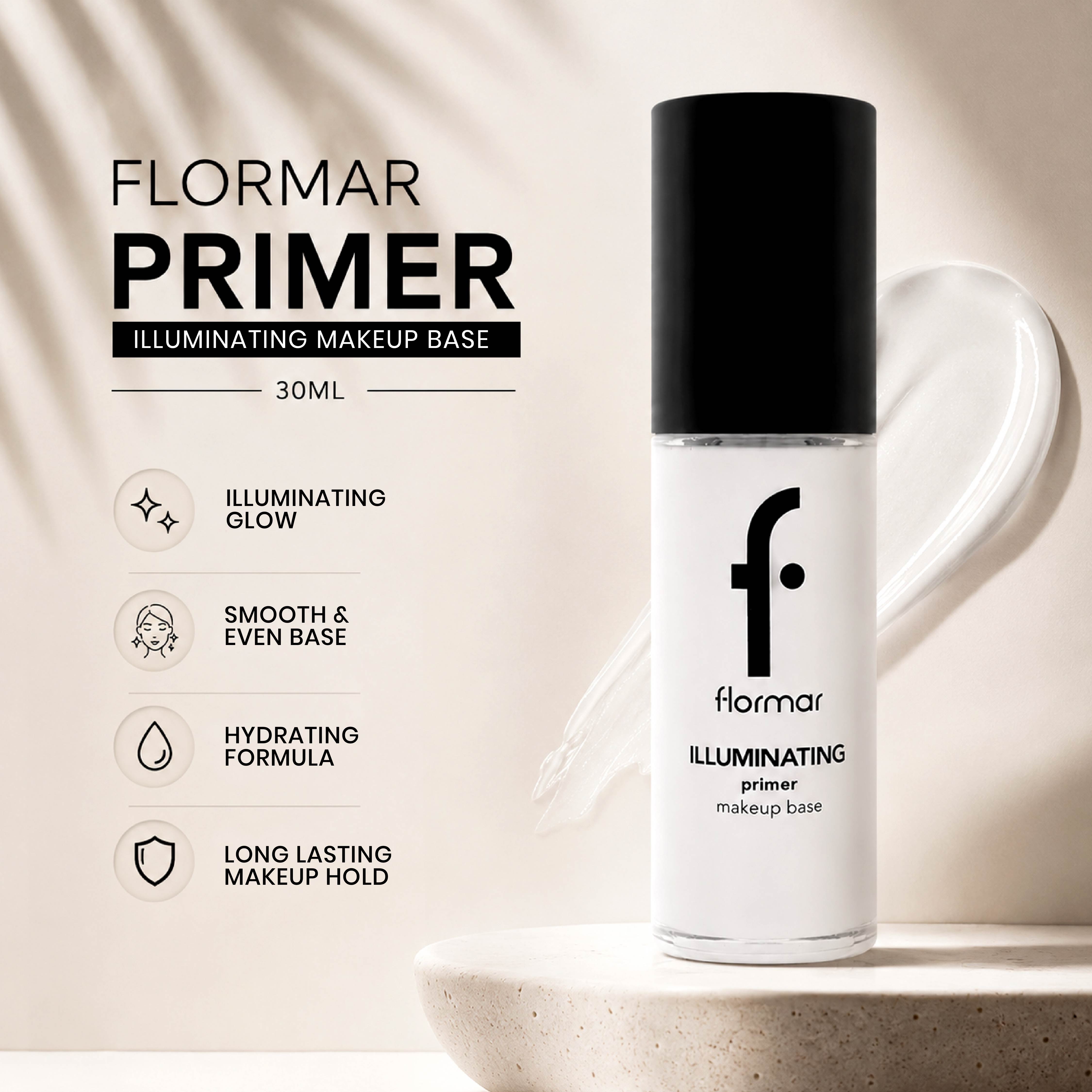 FLORMAR PRIMER ILLUMINATING MAKEUP BASE 30ML