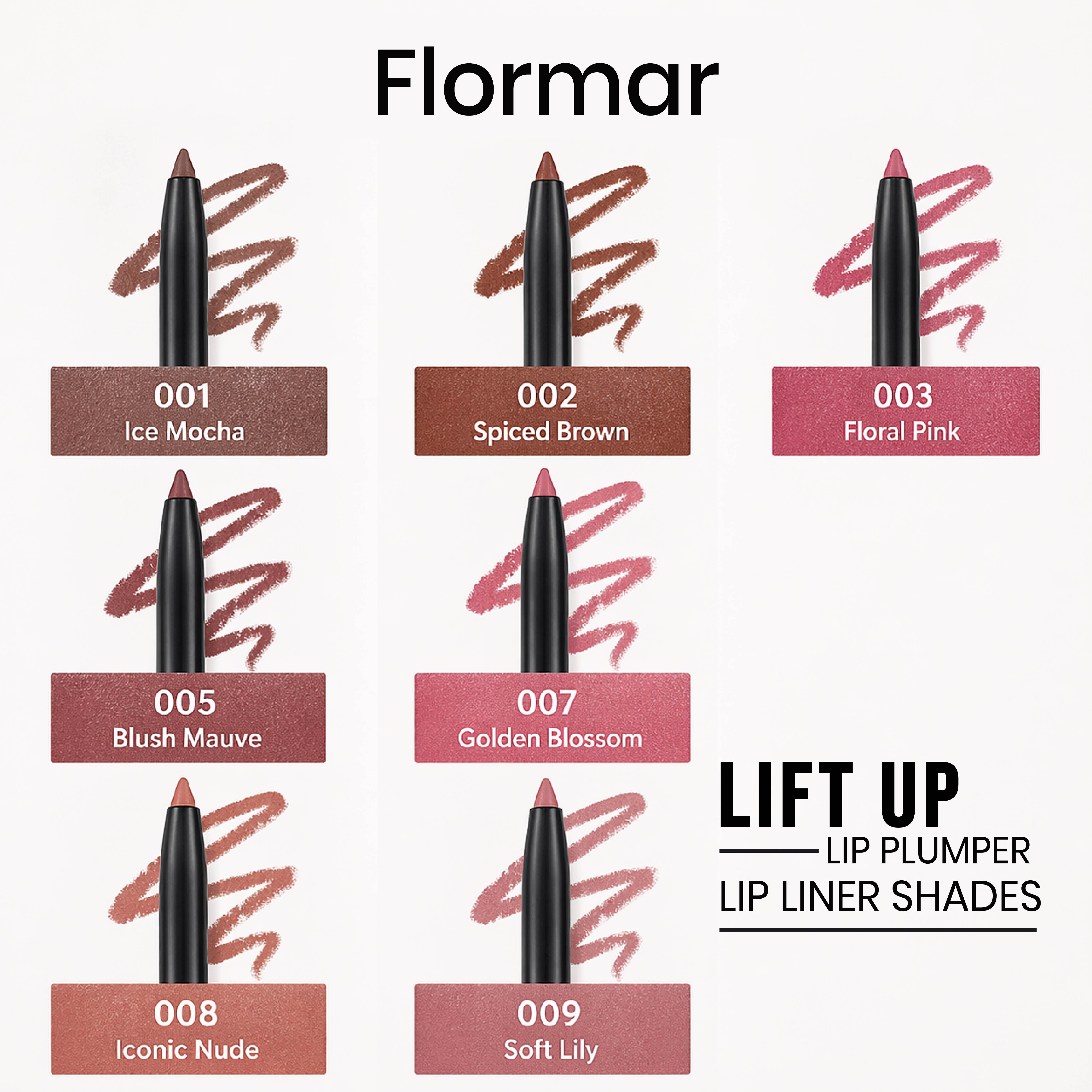 FLORMAR LIPLINER LIFT UP LONG LASTING CREAMY LIP LINER