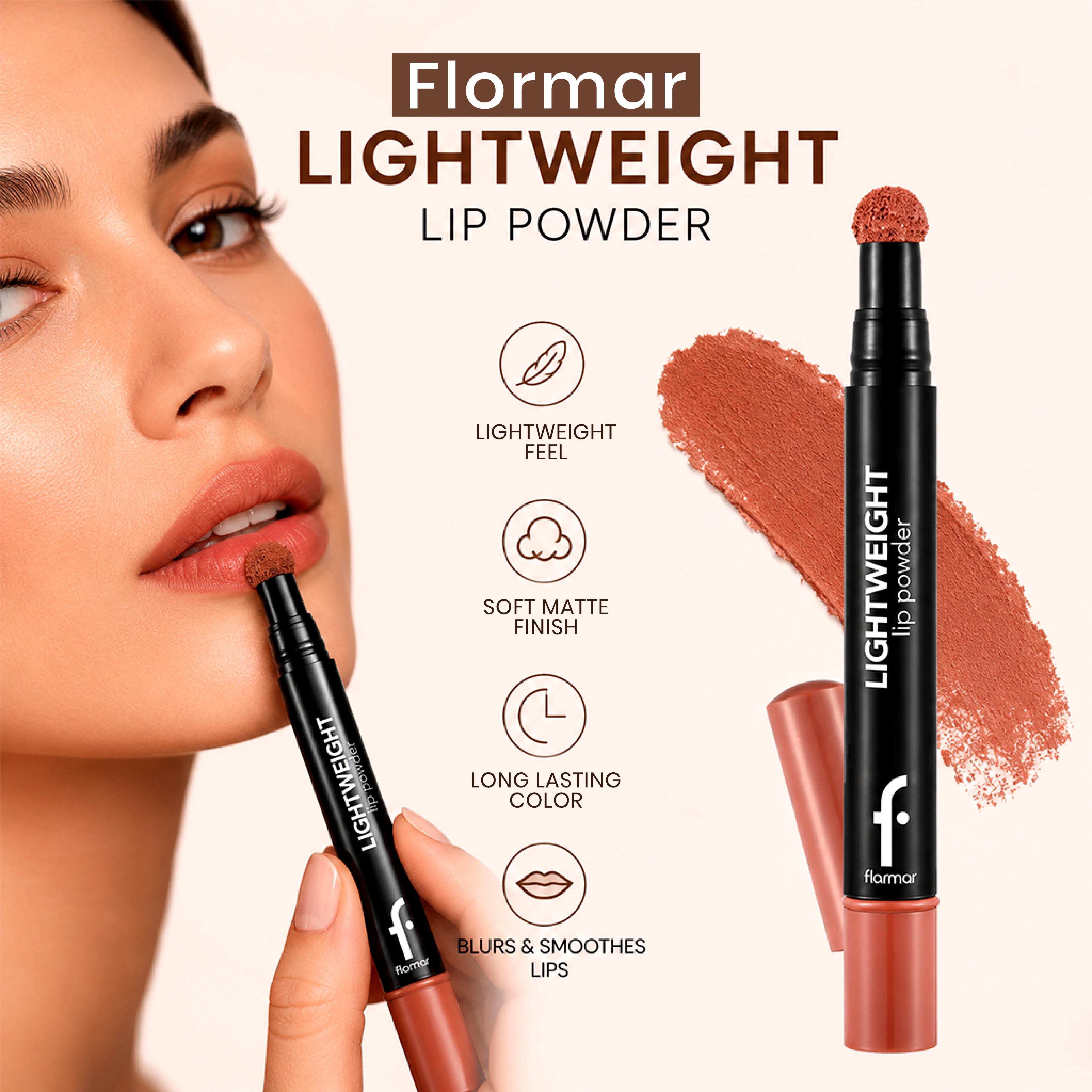 FLORMAR LIP POWDER LIGHTWEIGHT