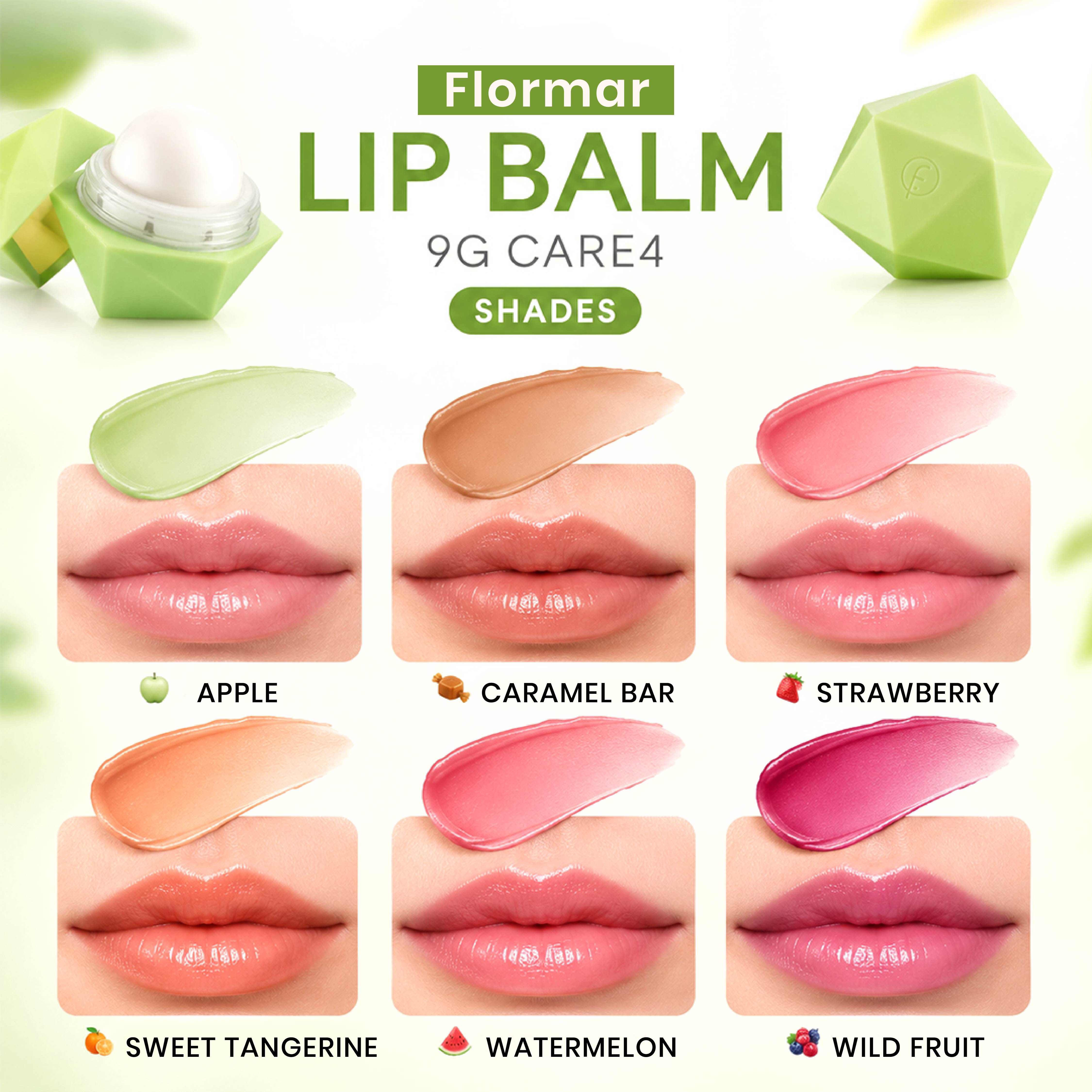 FLORMAR LIP BALM 9G CARE4