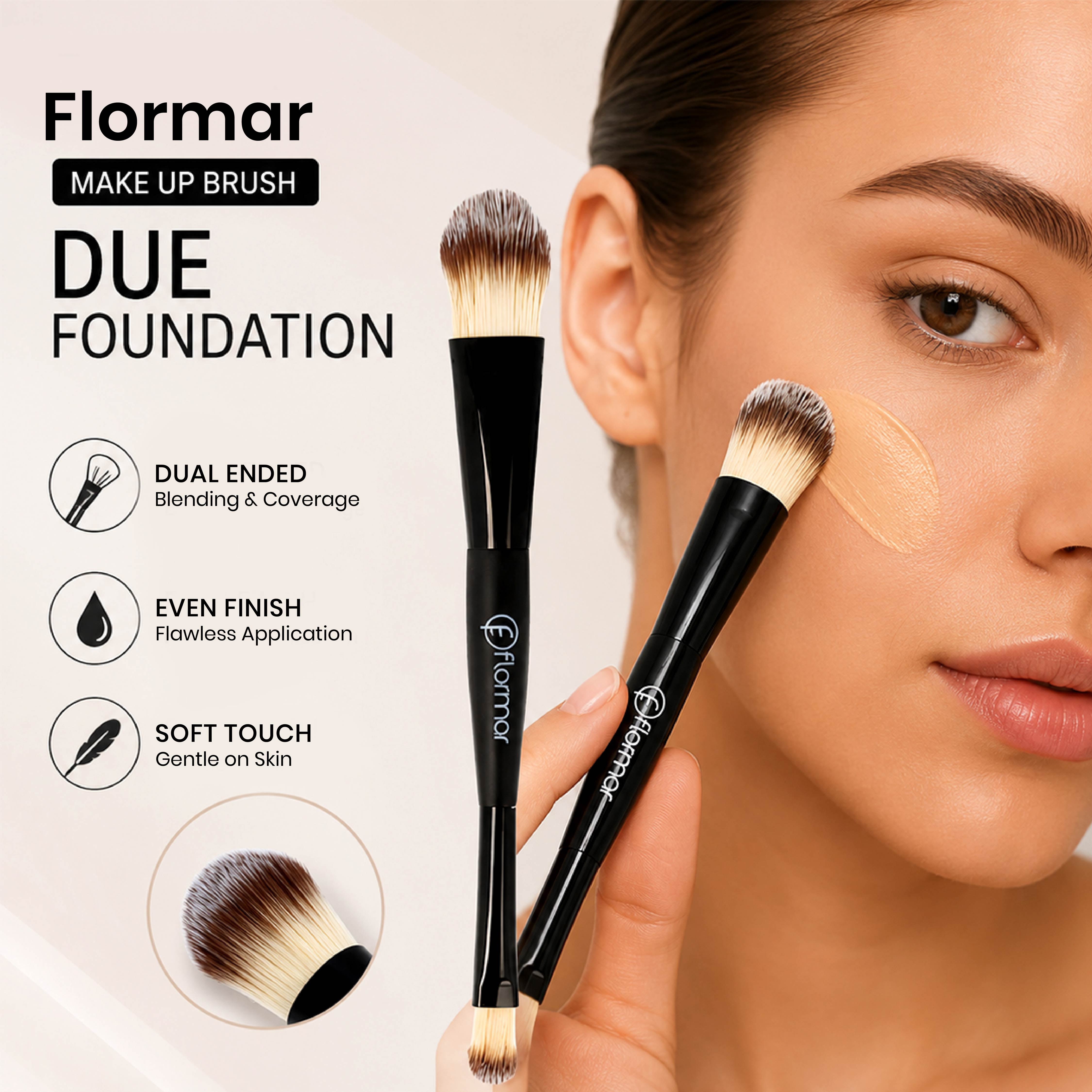 FLORMAR MAKE UP BRUSH DUE FOUNDATION