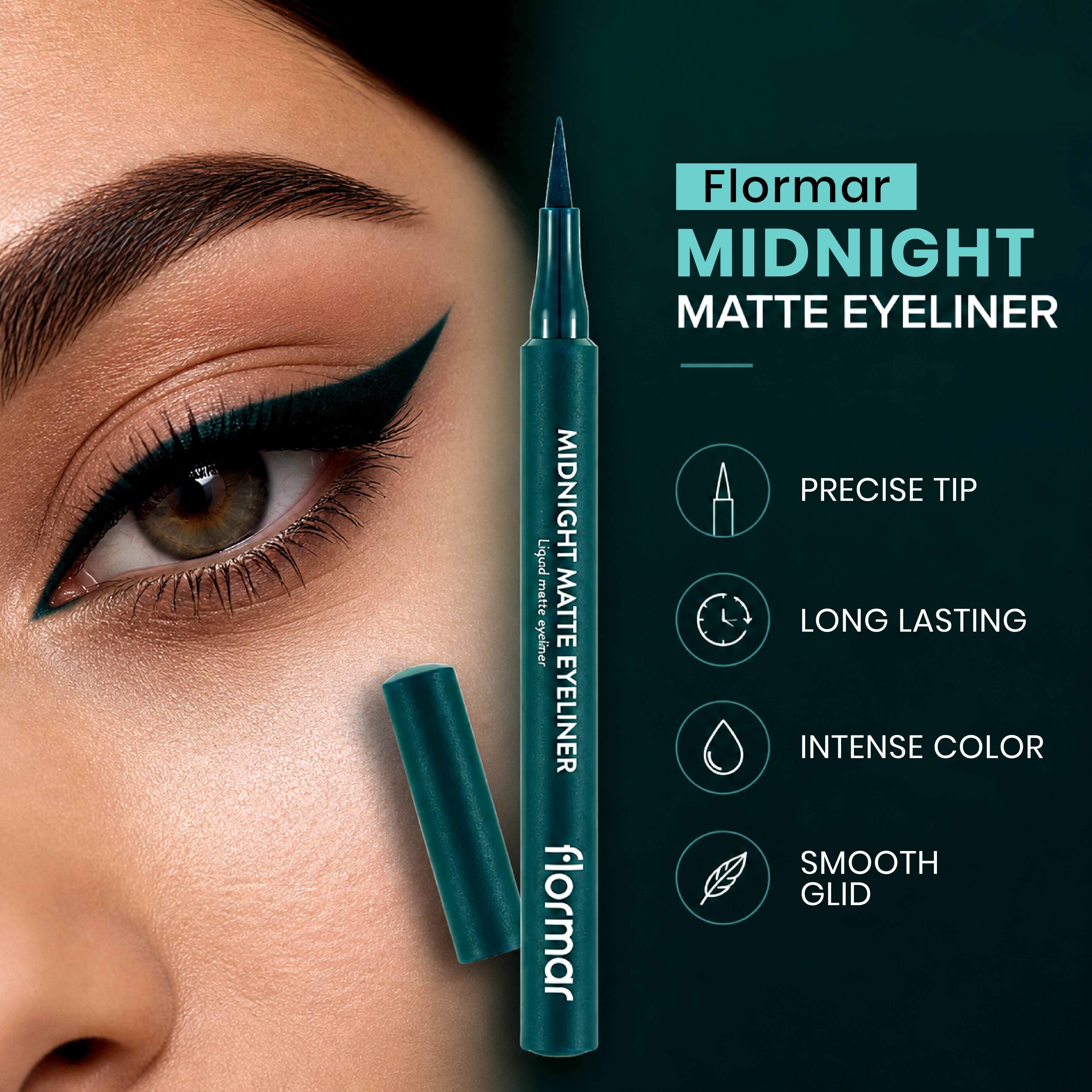 Flormar Midnight Matte Eyeliner