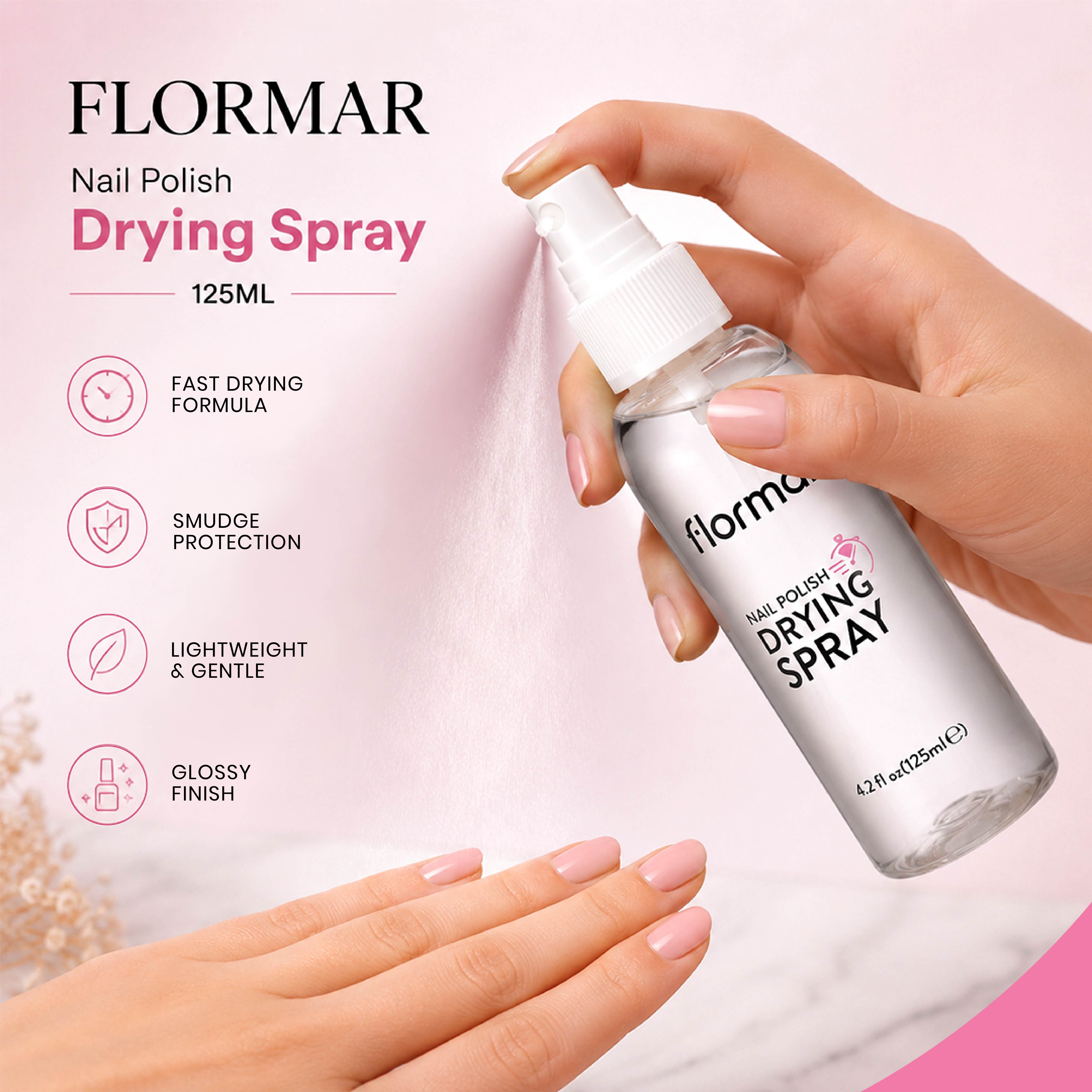 FLORMAR Nail Polish Drying Spray 125ML